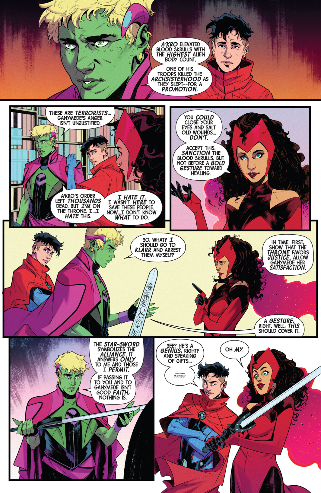Read online Scarlet Witch (2023) comic -  Issue #6 - 13