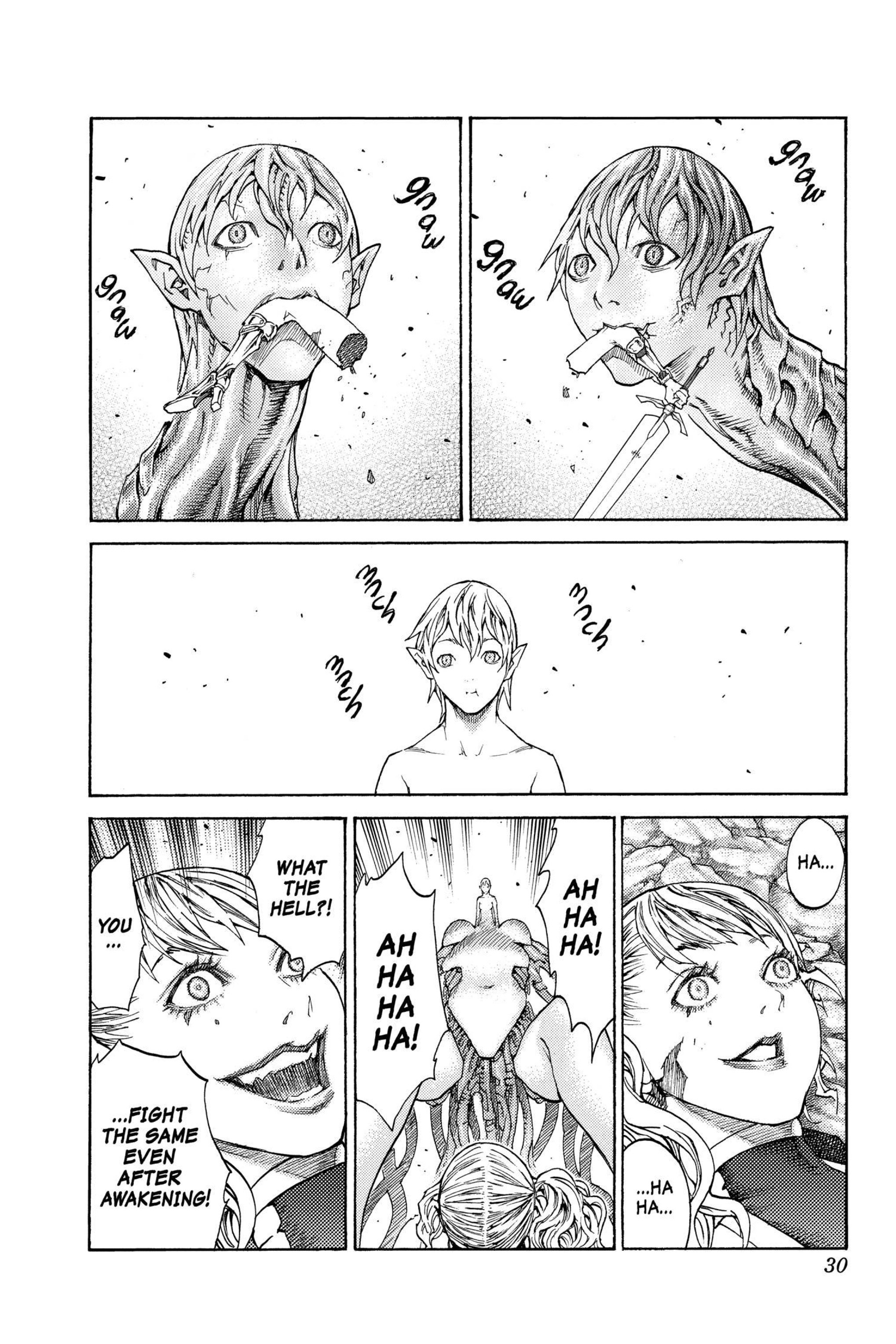 Read online Claymore comic -  Issue #22 - 25