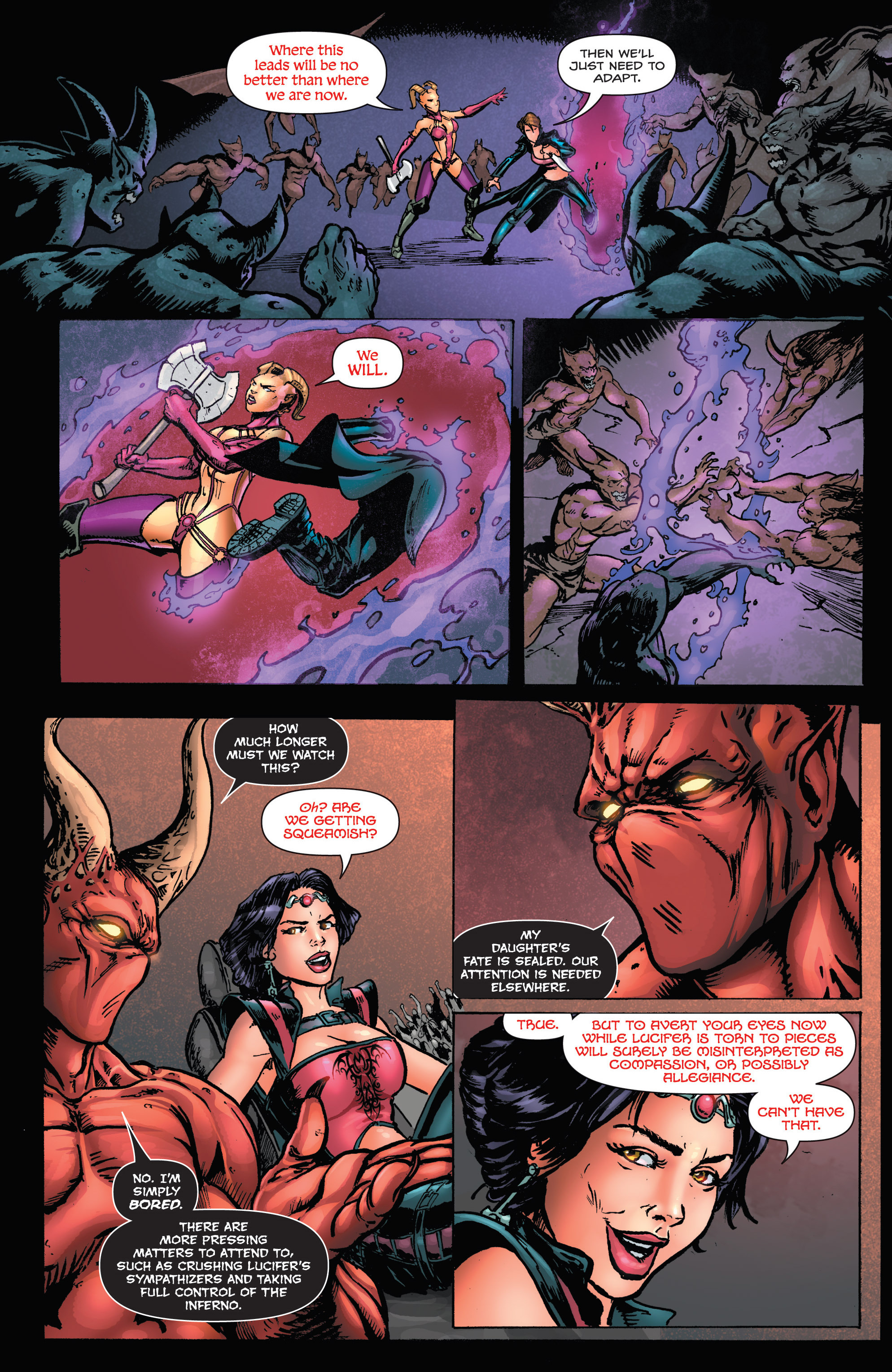 Read online Grimm Fairy Tales presents Inferno: Rings of Hell comic -  Issue #2 - 10