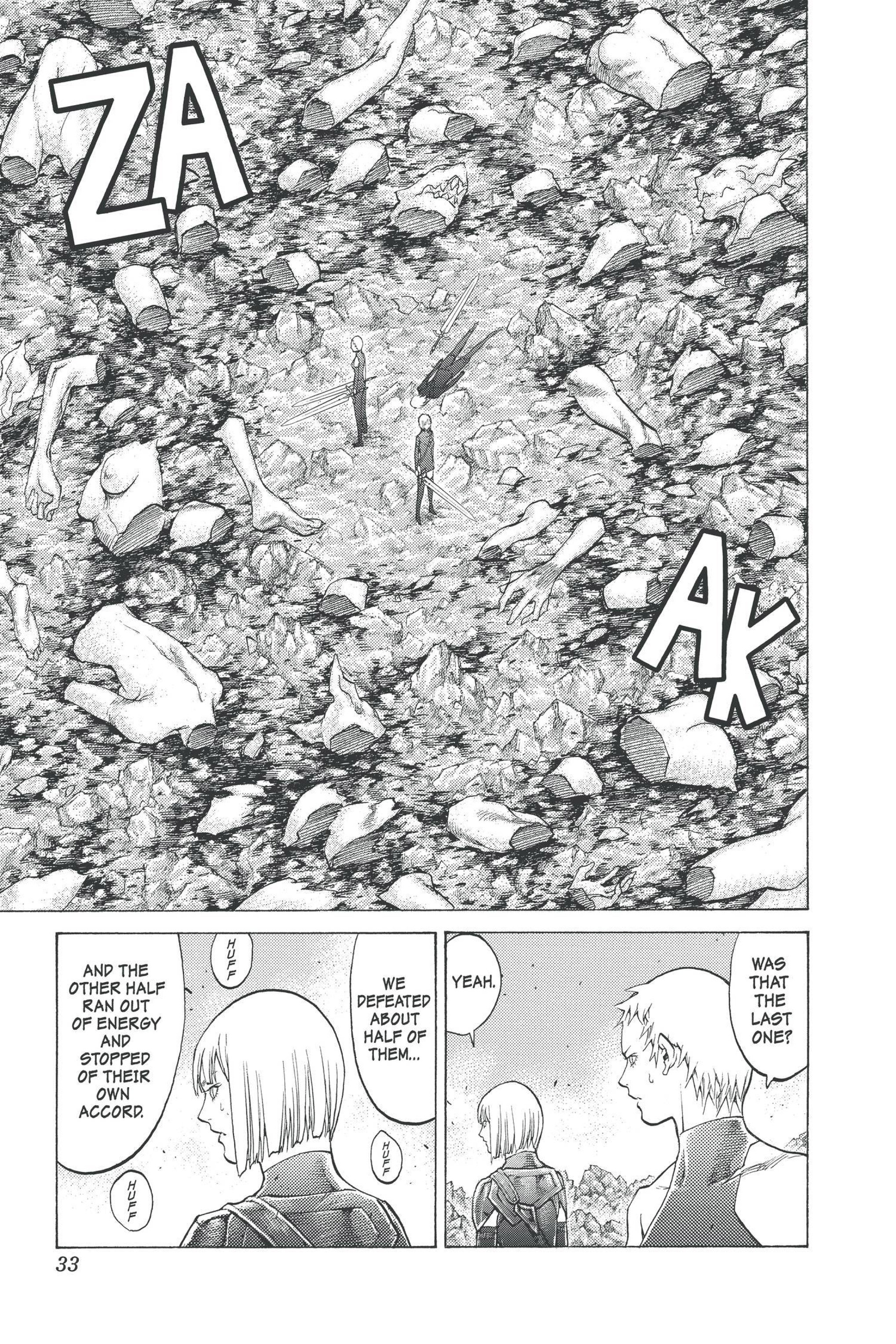 Read online Claymore comic -  Issue #18 - 30