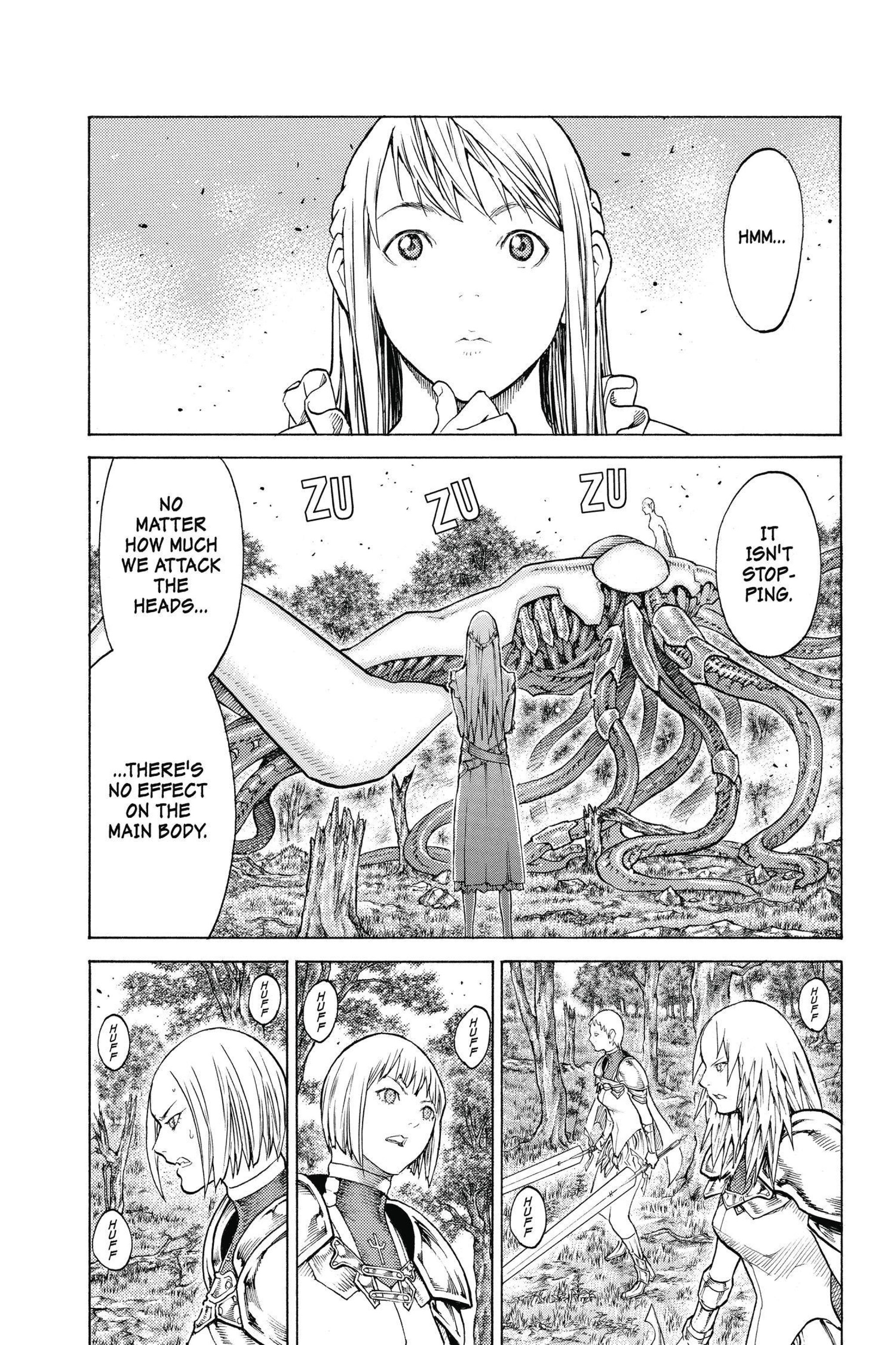 Read online Claymore comic -  Issue #24 - 74