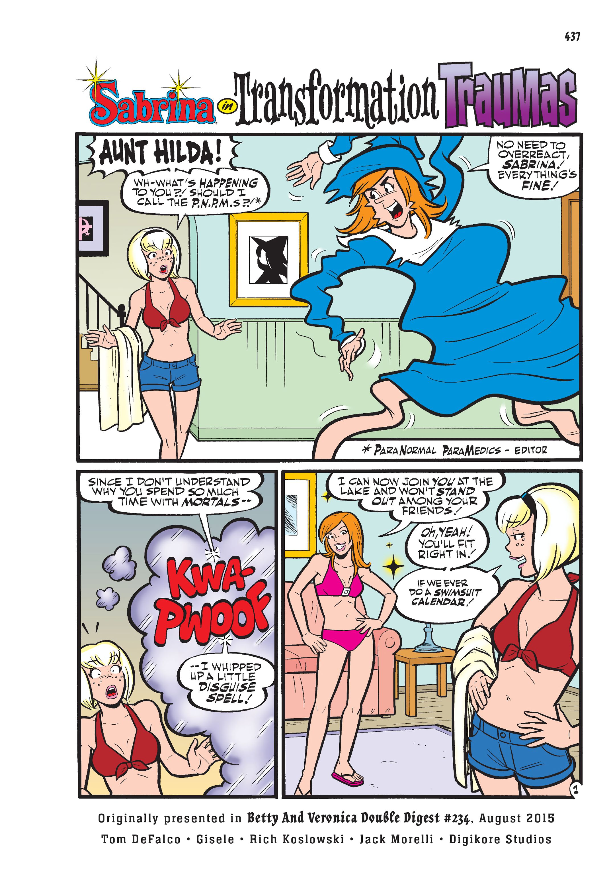 Read online Sabrina the Teen-Age Witch: 60 Magical Stories comic -  Issue # TPB (Part 5) - 39