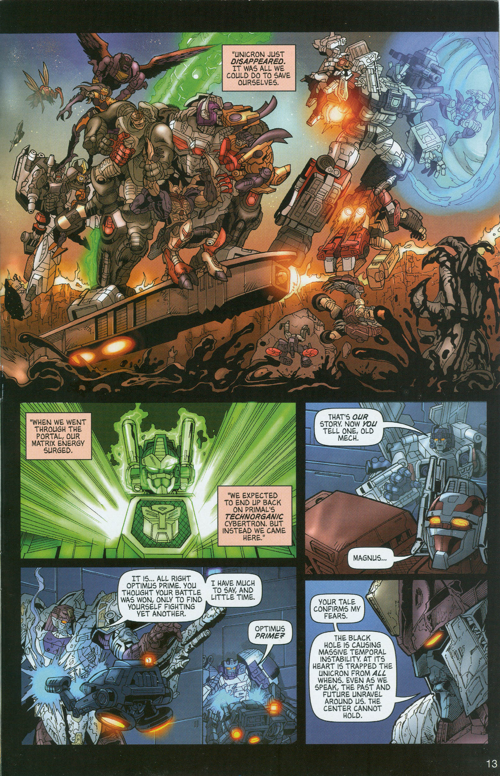 Read online Transformers: Collectors' Club comic -  Issue #8 - 13