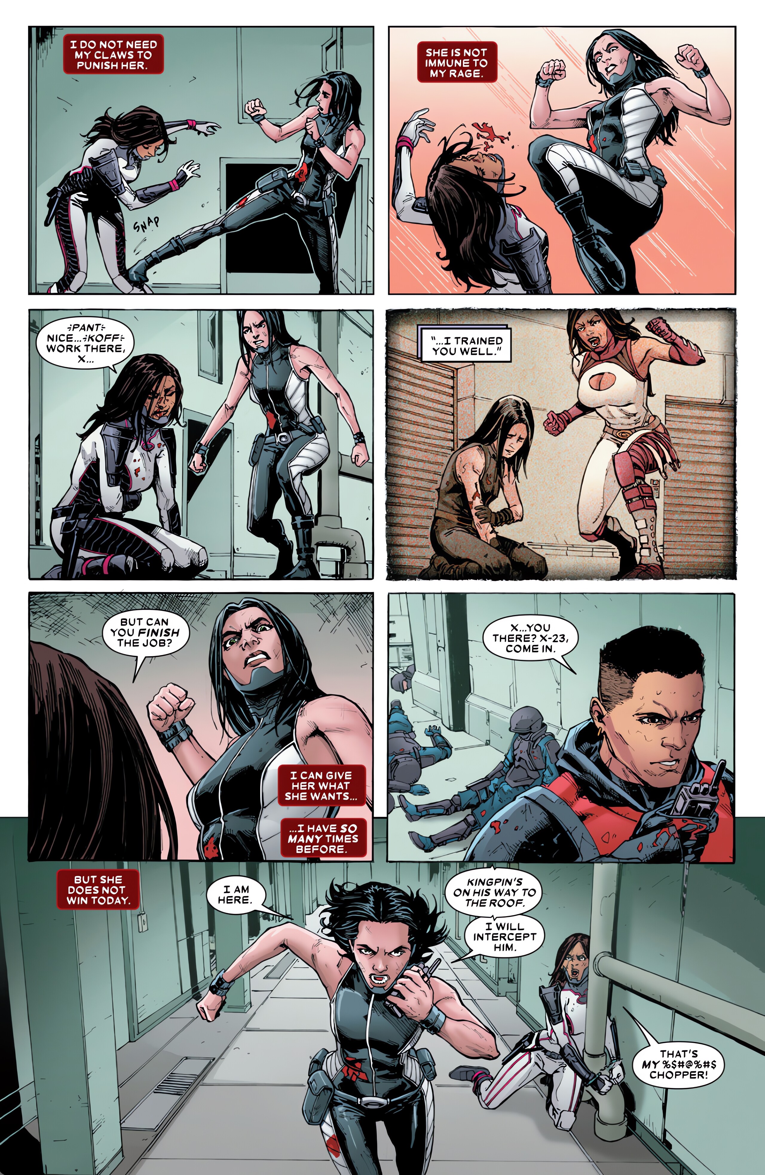 Read online X-23: Deadly Regenesis comic -  Issue #5 - 16