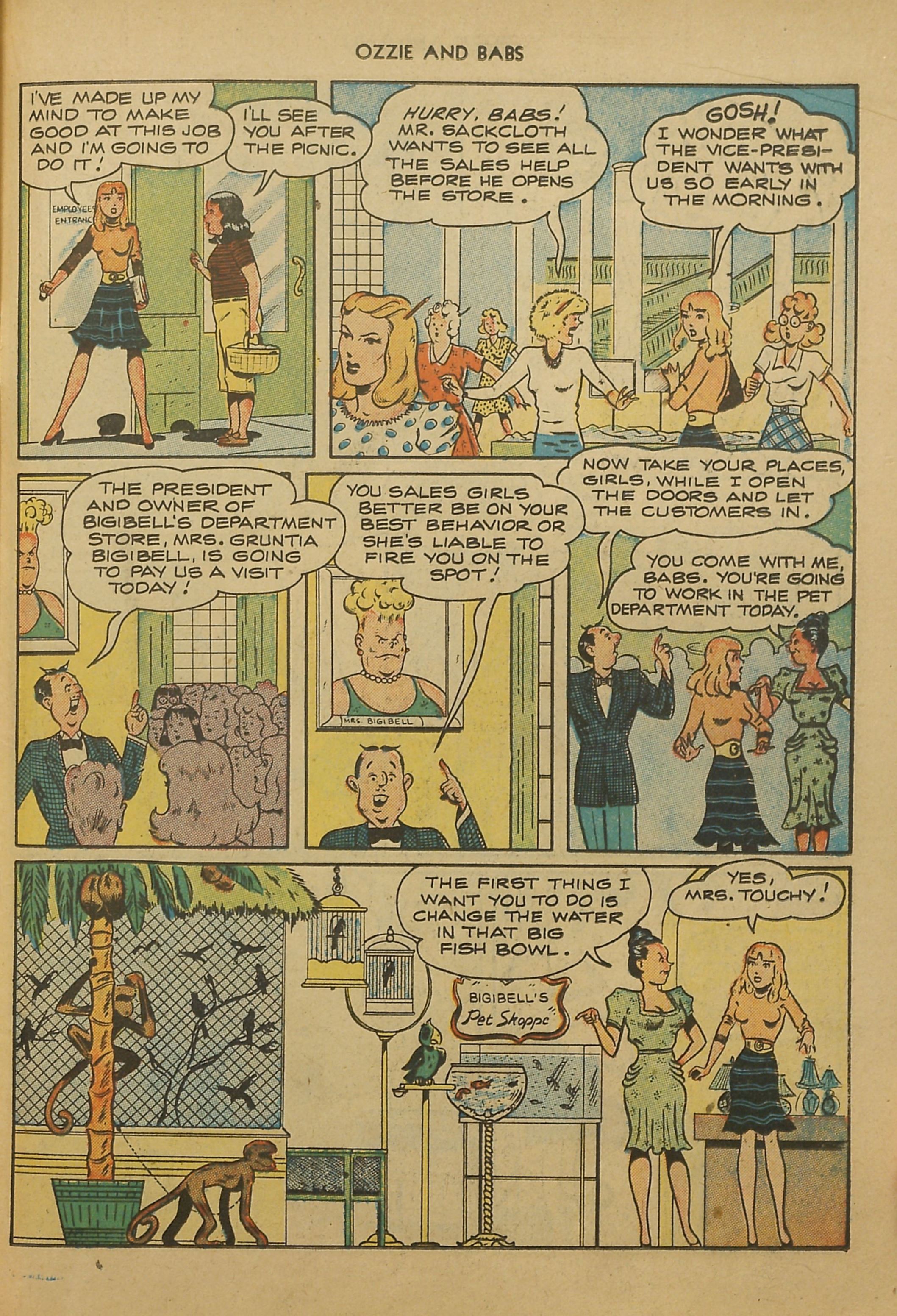 Read online Ozzie And Babs comic -  Issue #2 - 35