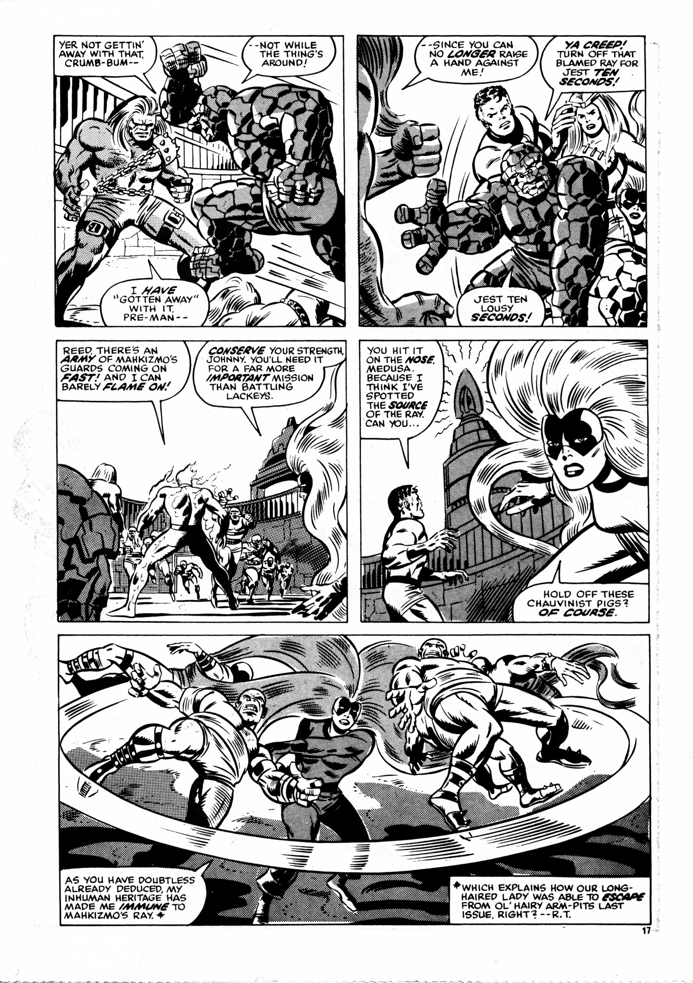 Read online Fantastic Four (1982) comic -  Issue #21 - 17