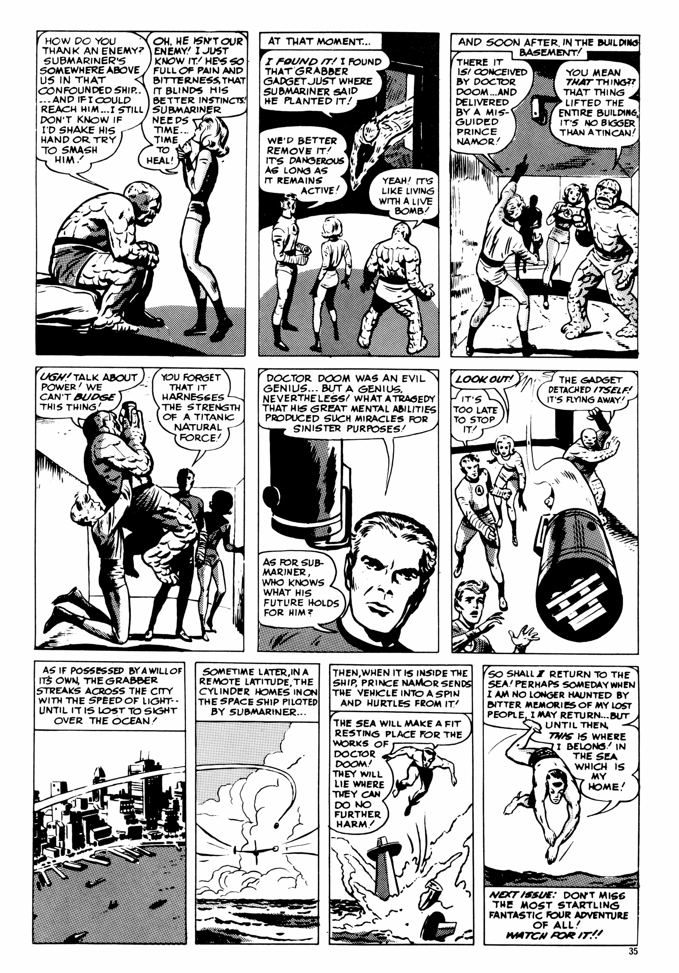 Read online Fantastic Four (1982) comic -  Issue #13 - 35