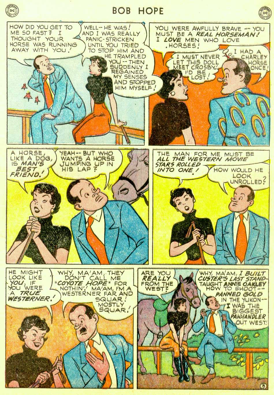 Read online The Adventures of Bob Hope comic -  Issue #6 - 5