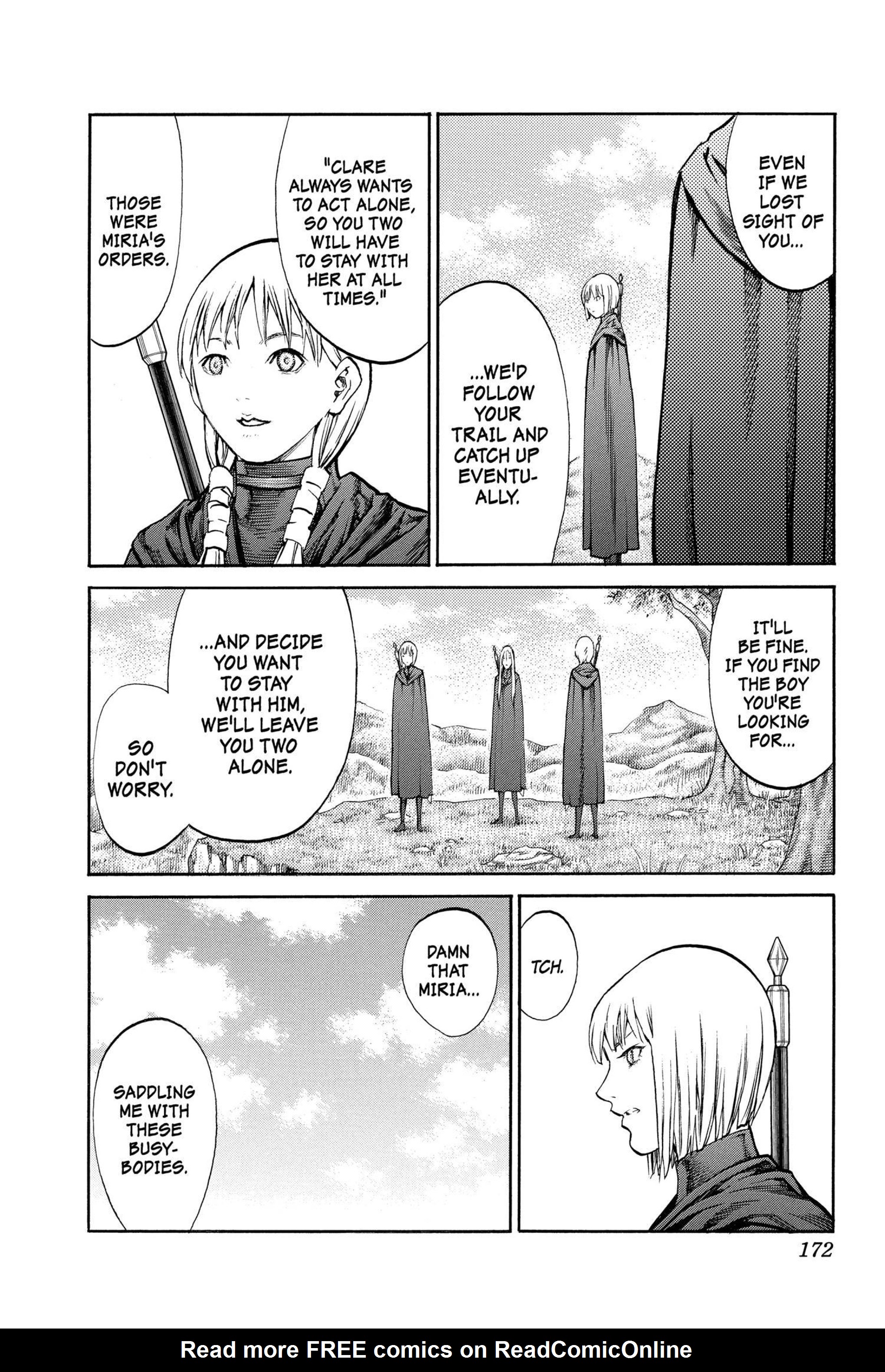 Read online Claymore comic -  Issue #15 - 153