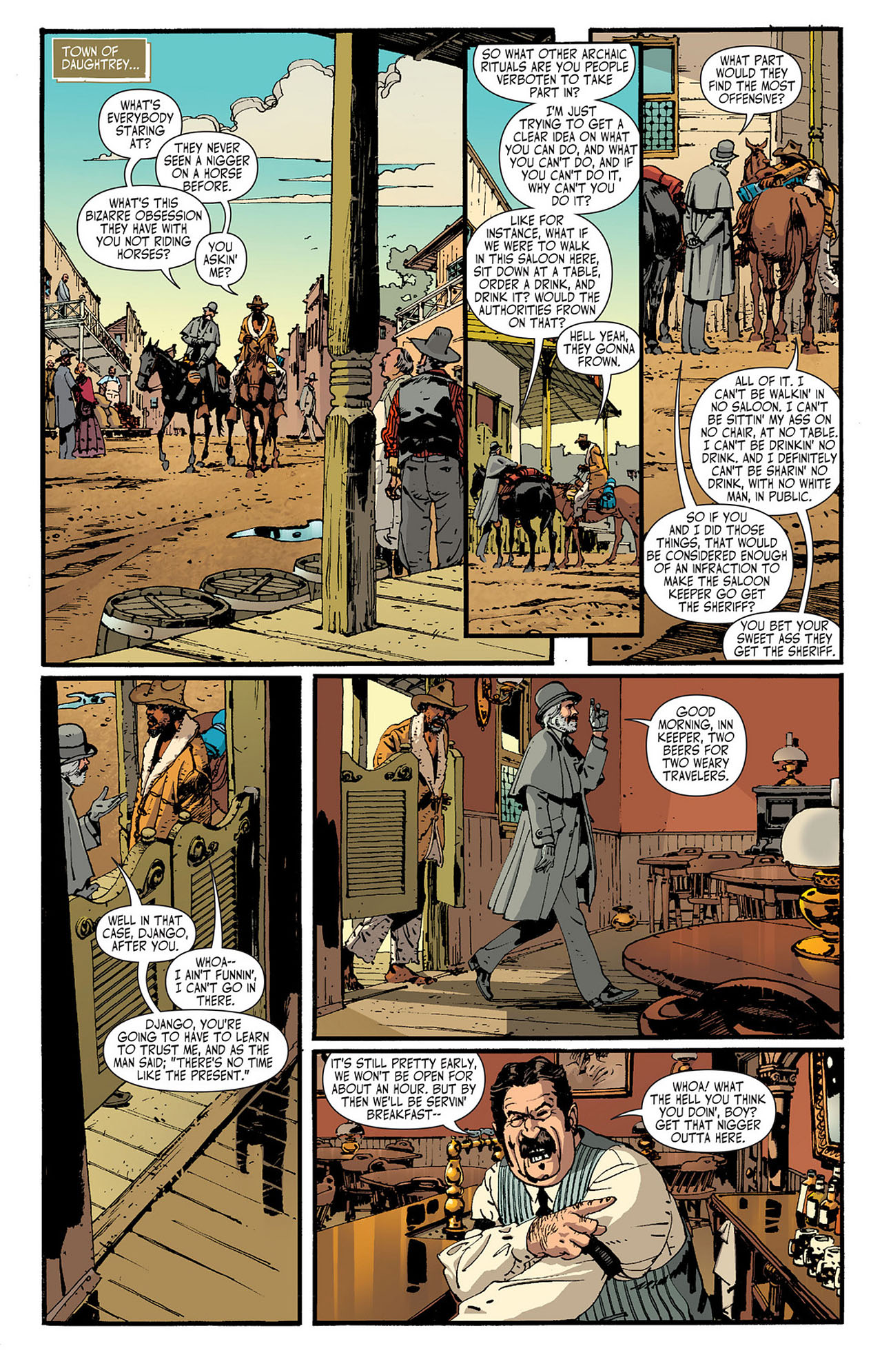 Read online Django Unchained comic -  Issue #1 - 12