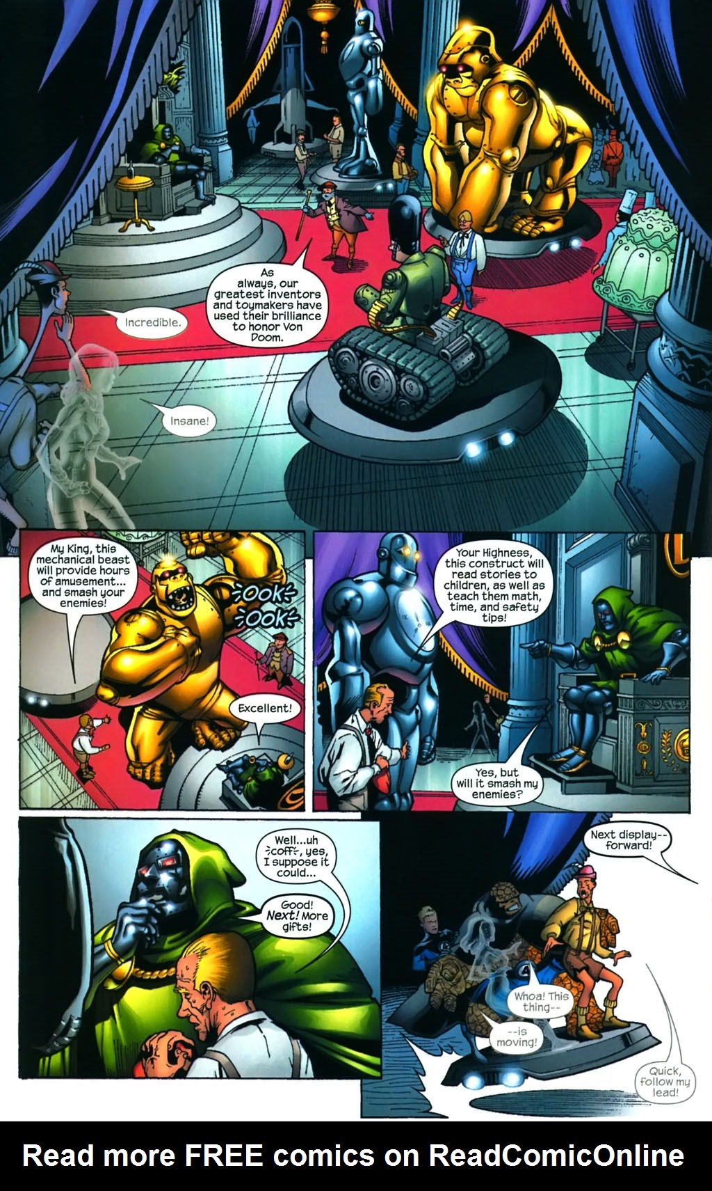 Read online Marvel Adventures Fantastic Four comic -  Issue #12 - 16