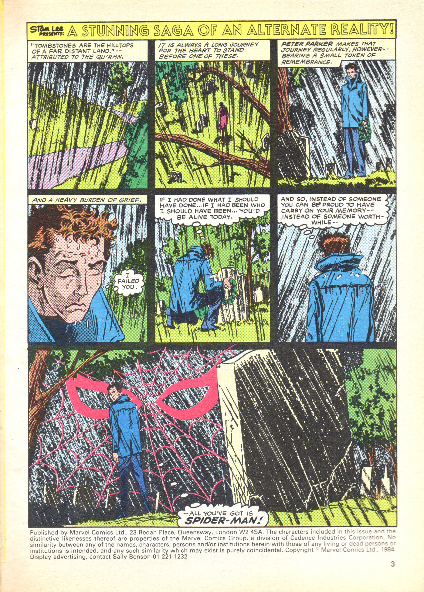Read online Spider-Man Special comic -  Issue #1984W - 3