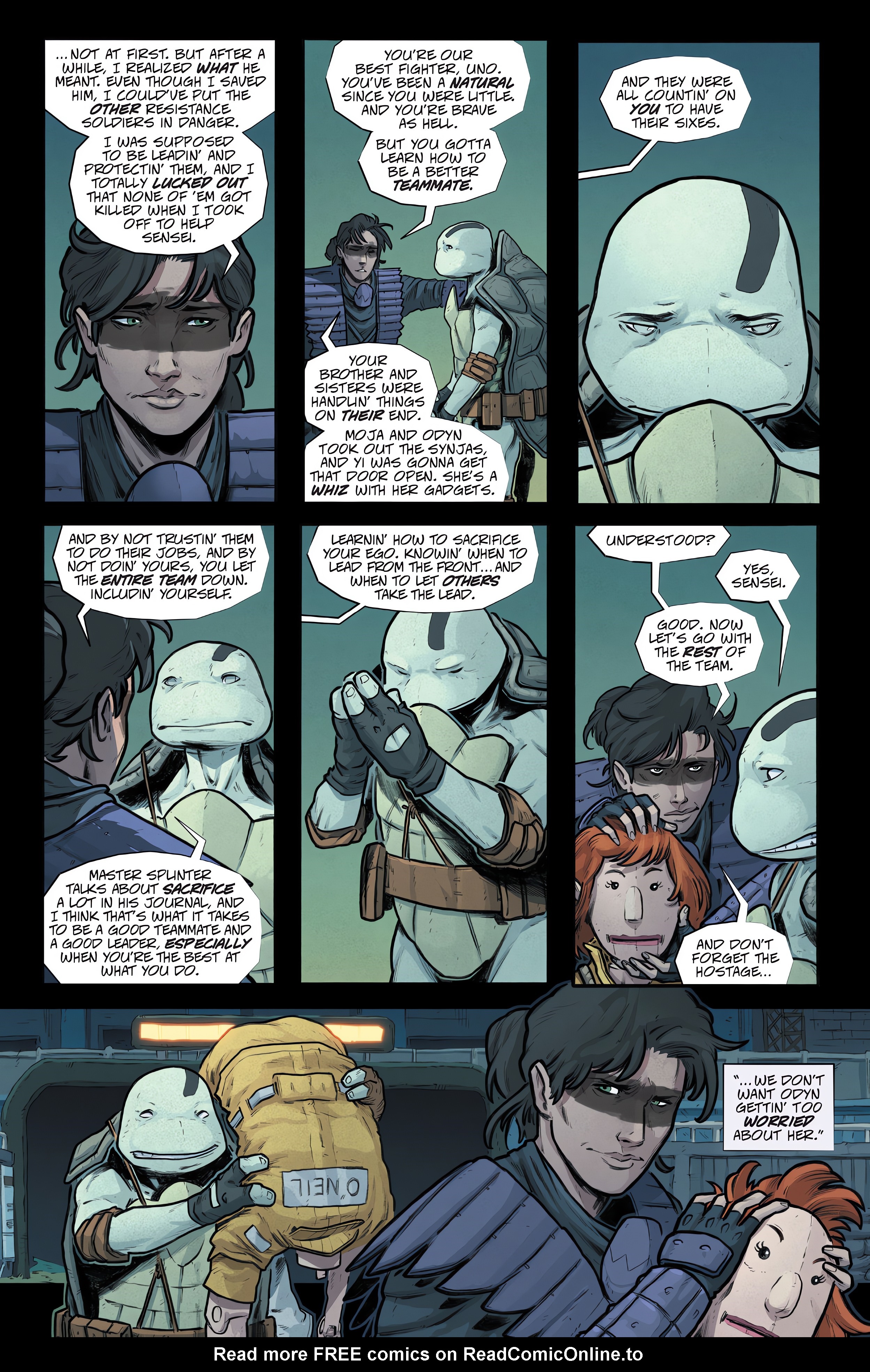 Read online Teenage Mutant Ninja Turtles: The Last Ronin - The Lost Years comic -  Issue #4 - 9