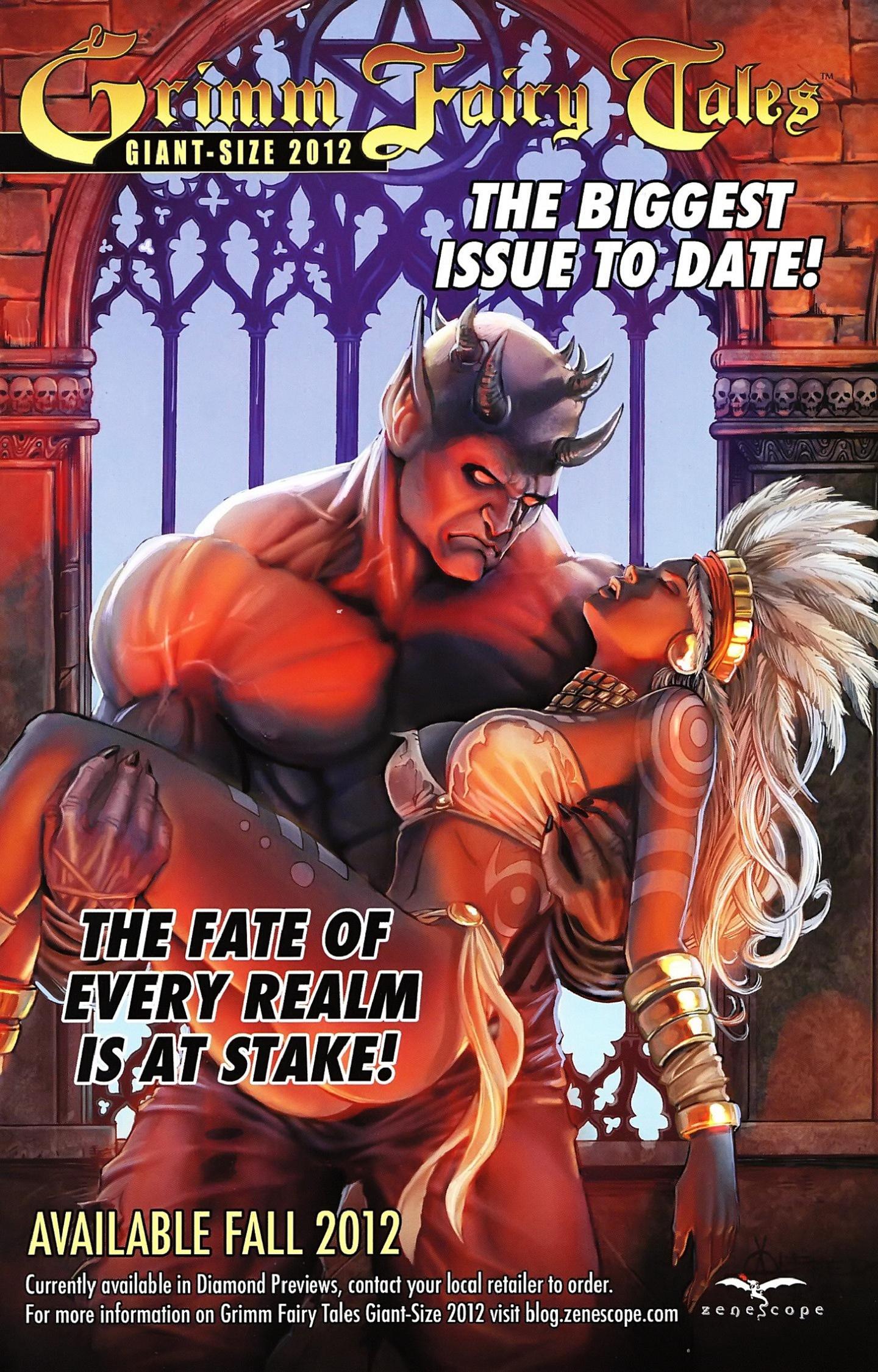 Read online Grimm Fairy Tales presents Godstorm comic -  Issue #0 - 25