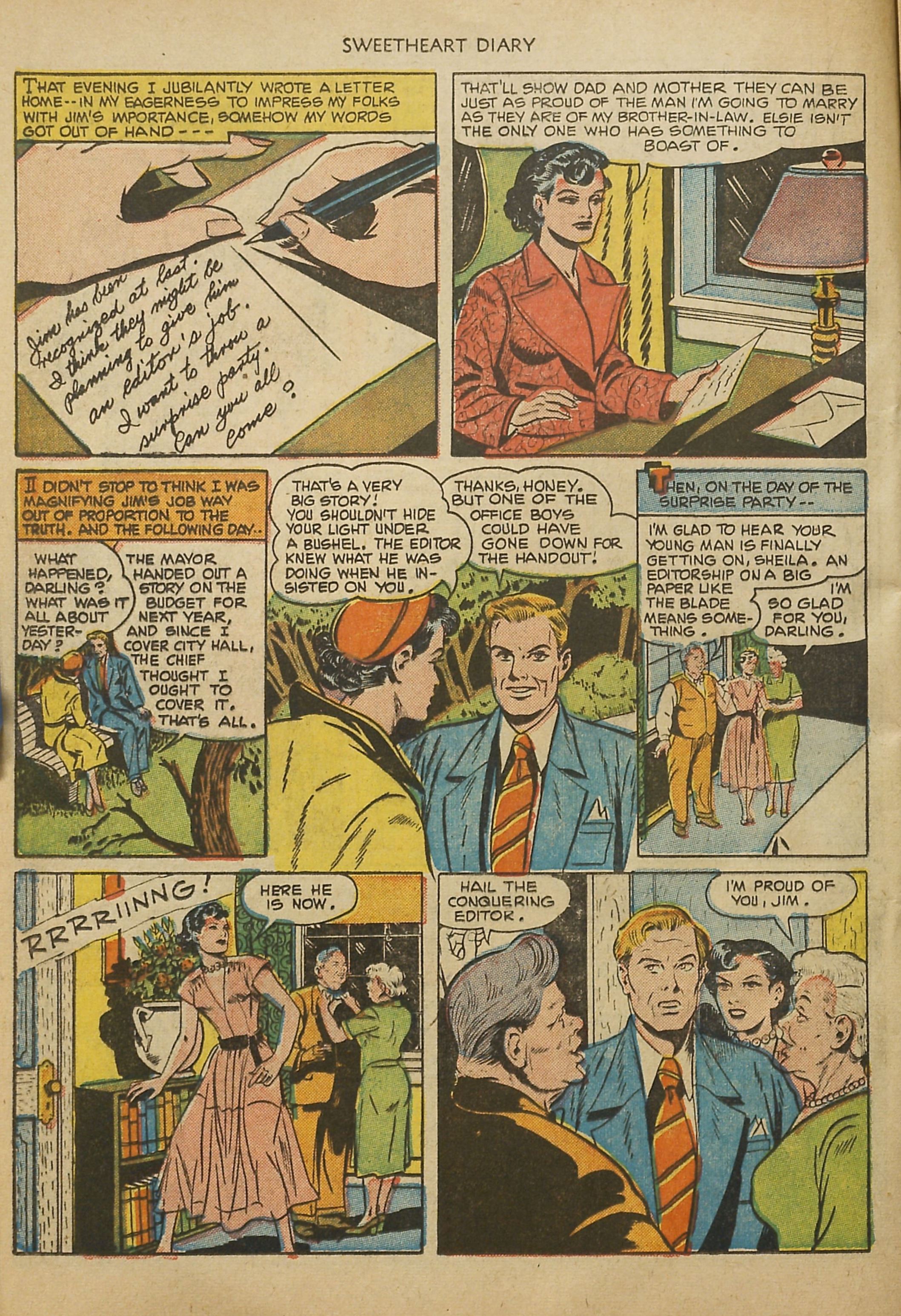 Read online Sweetheart Diary comic -  Issue #6 - 16