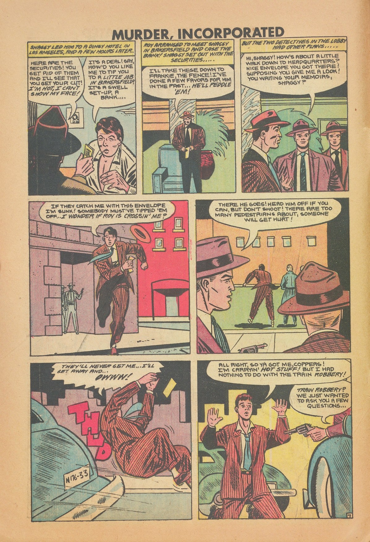 Read online Murder Incorporated (1950) comic -  Issue #2 - 8