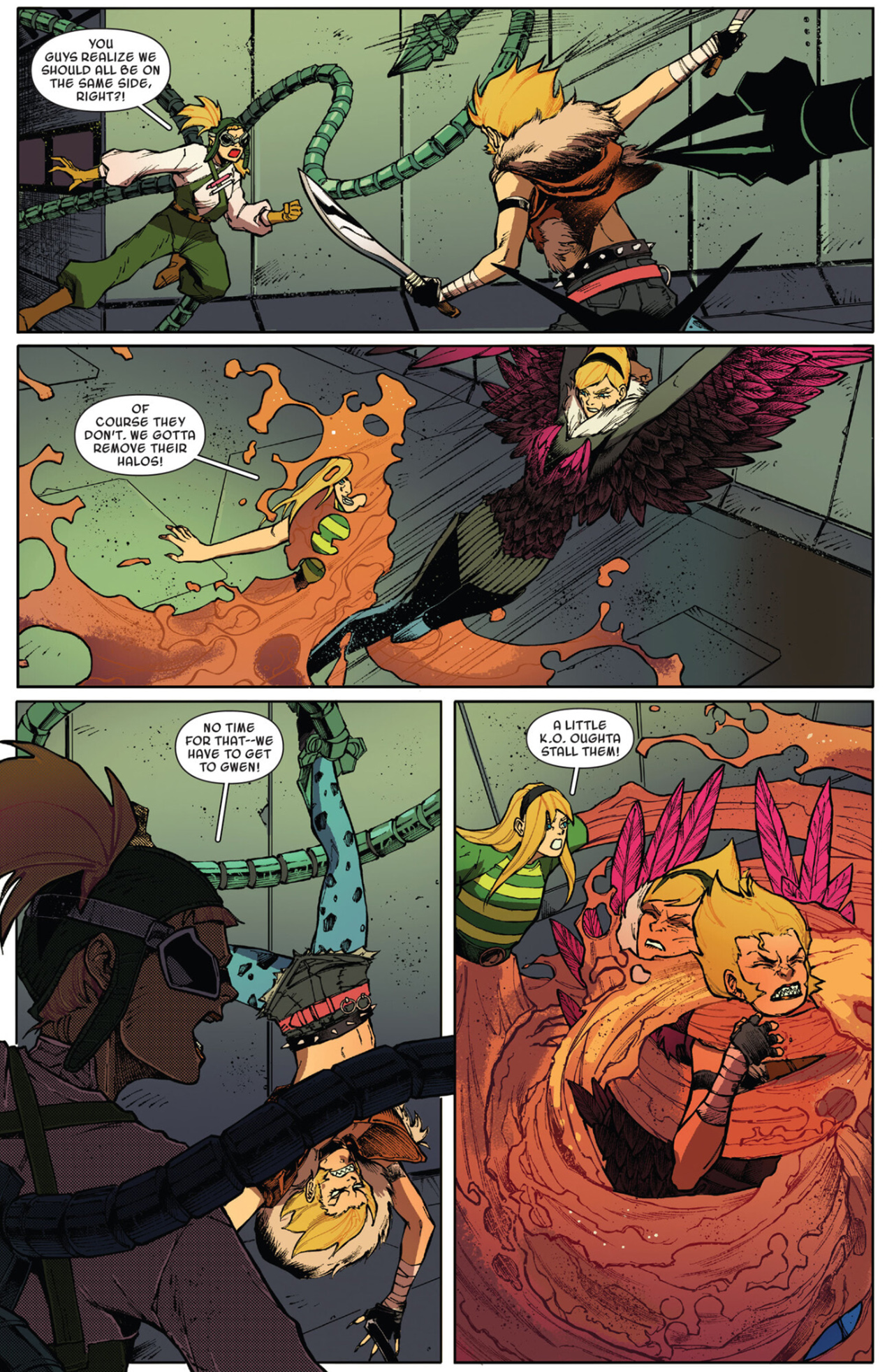 Read online Spider-Gwen: Shadow Clones comic -  Issue #5 - 4