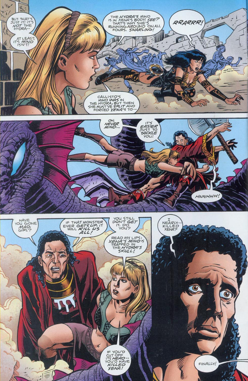 Read online Xena: Warrior Princess vs Callisto comic -  Issue #2 - 4