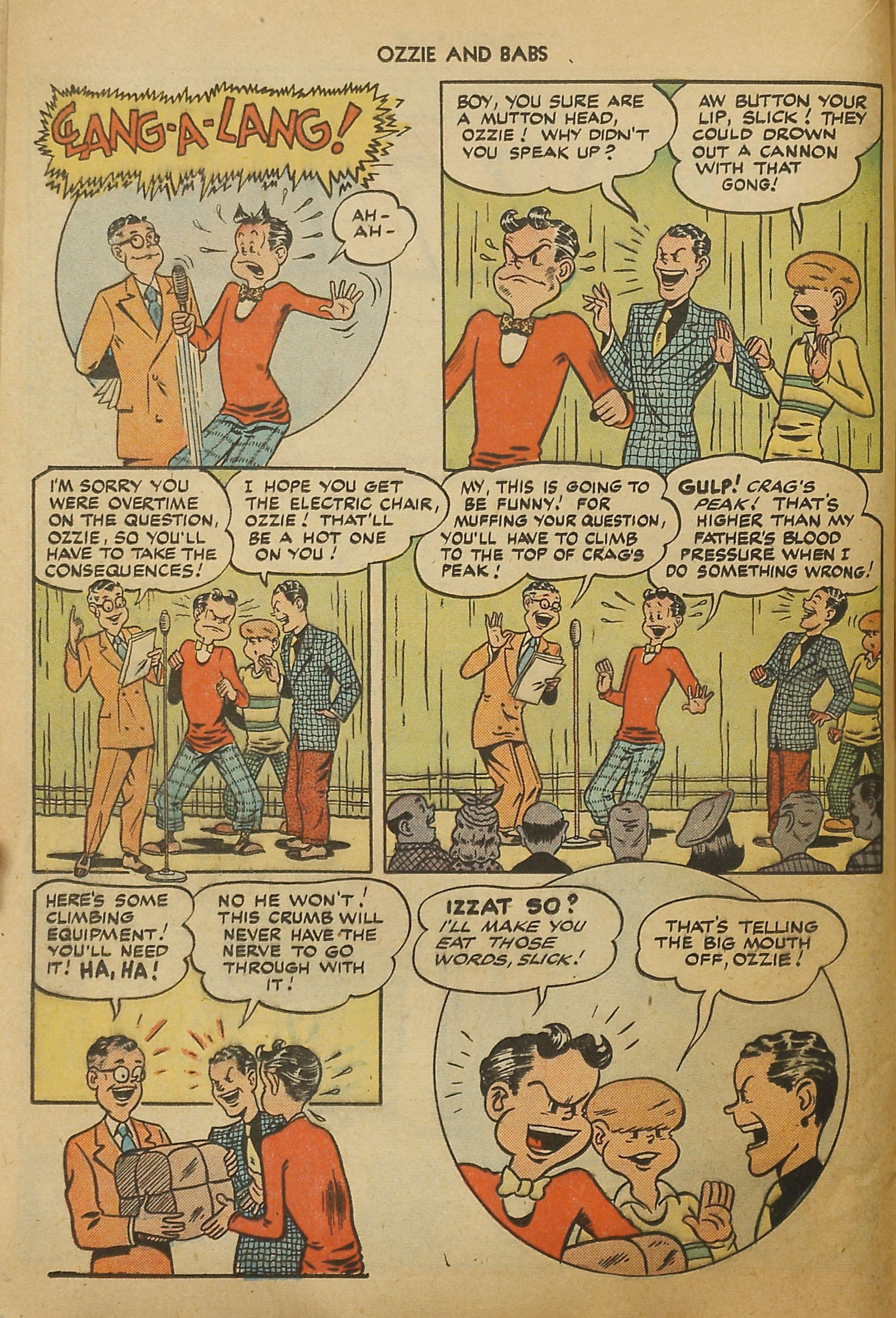Read online Ozzie And Babs comic -  Issue #1 - 16
