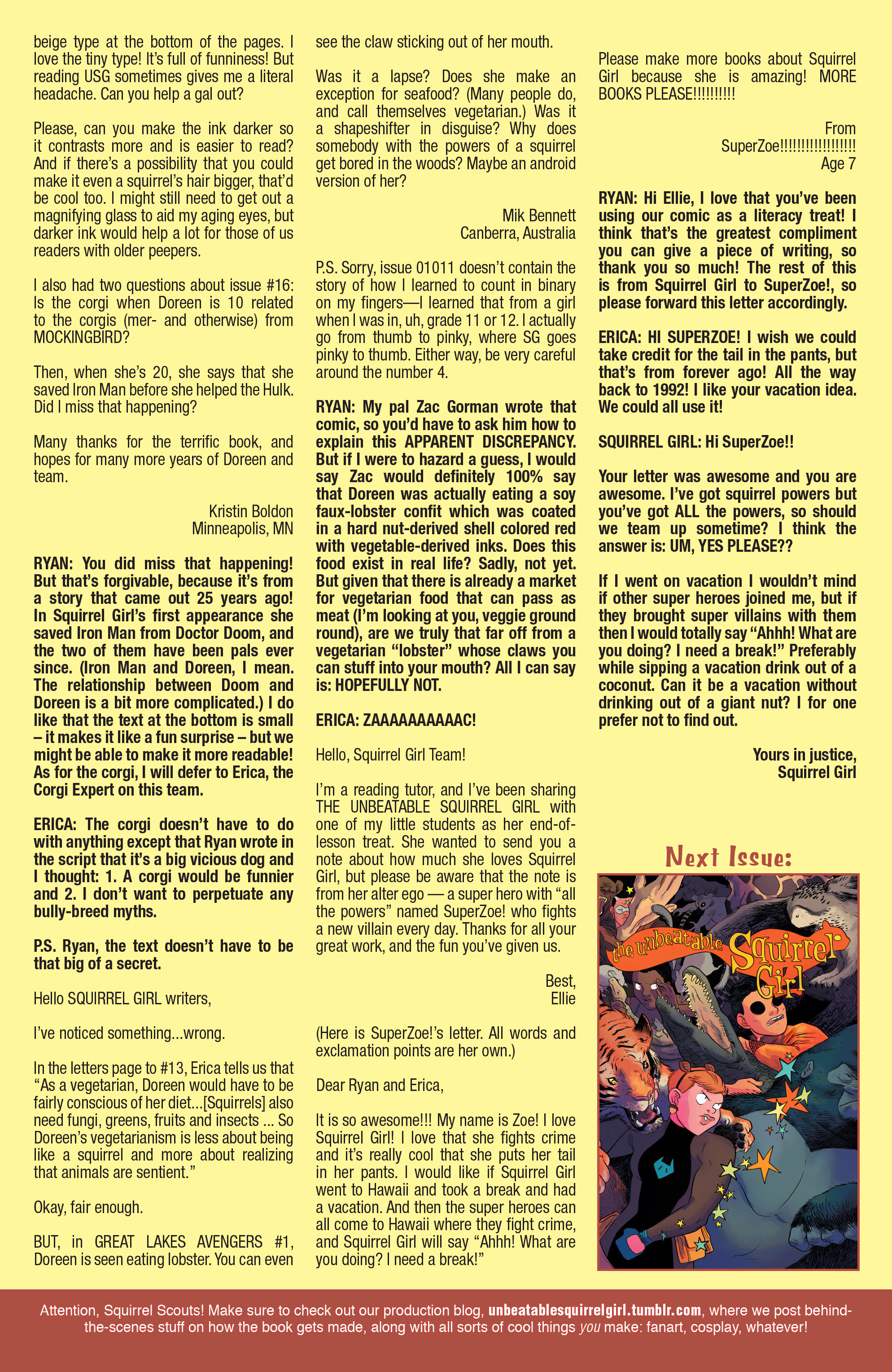 Read online The Unbeatable Squirrel Girl Omnibus comic -  Issue # TPB (Part 8) - 80