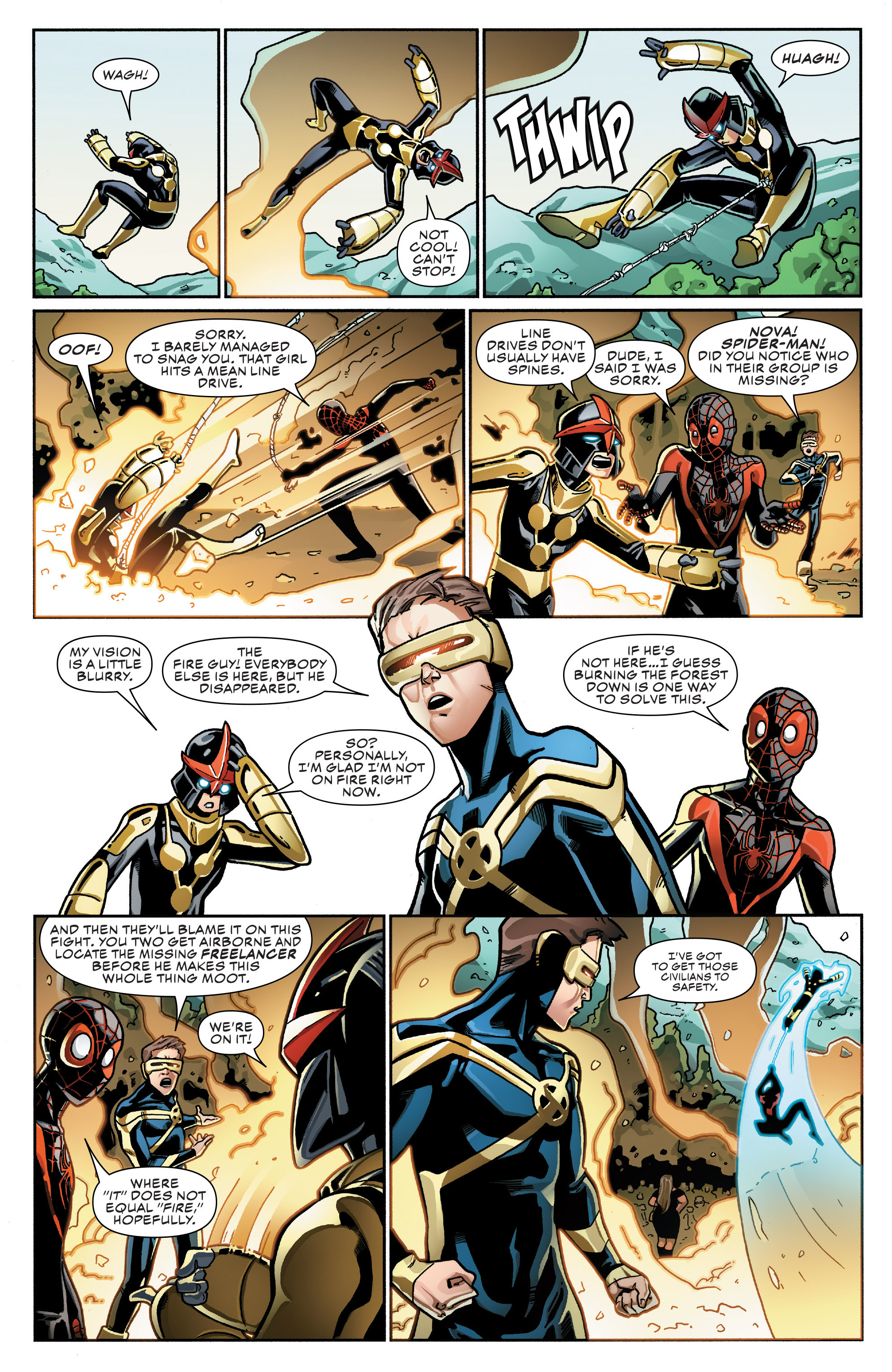Read online Champions (2016) comic -  Issue #1.MU - 13