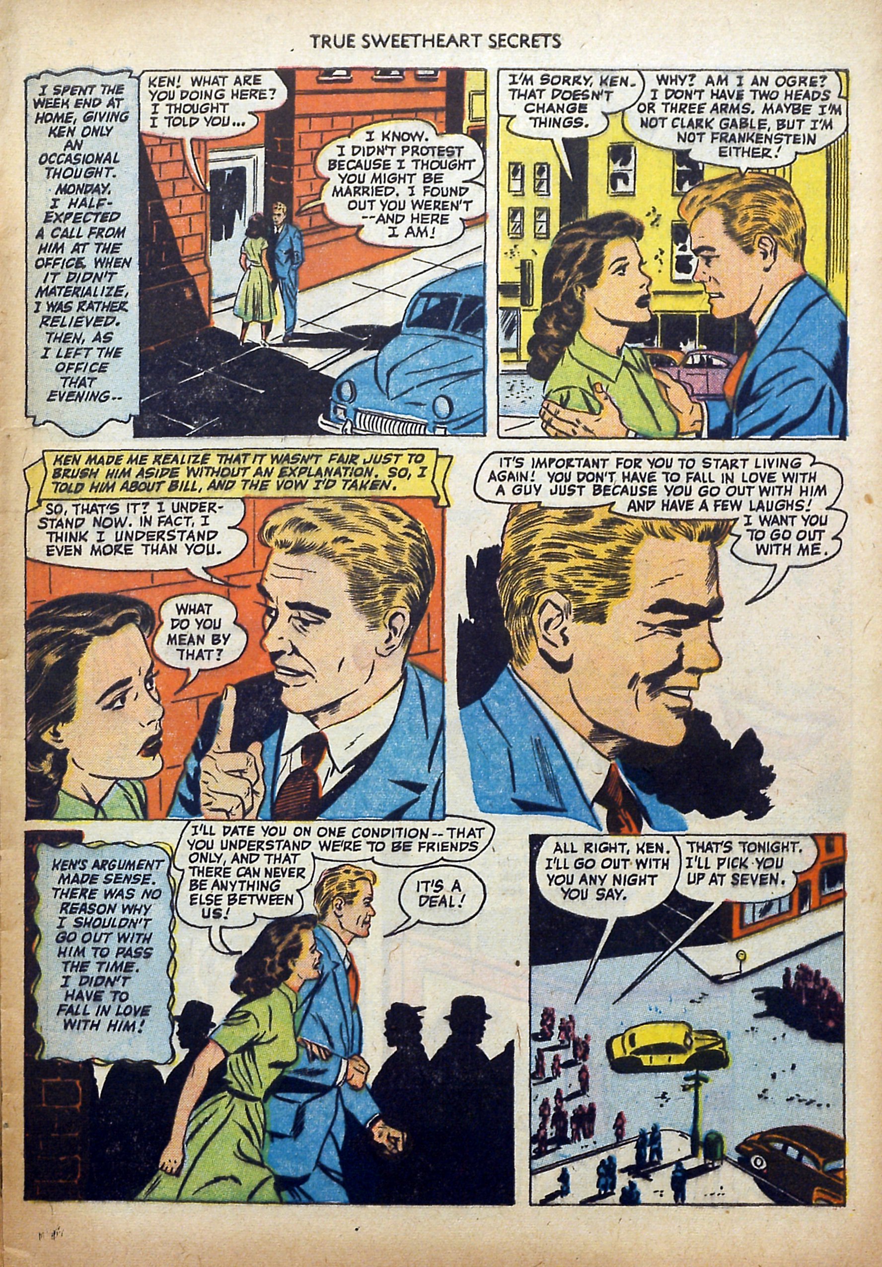 Read online True Sweetheart Secrets comic -  Issue #7 - 9