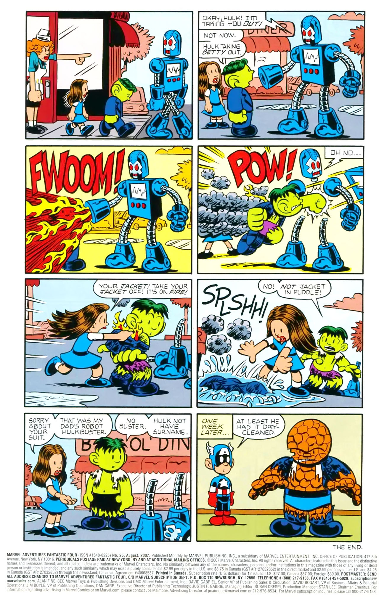 Read online Marvel Adventures Fantastic Four comic -  Issue #25 - 27