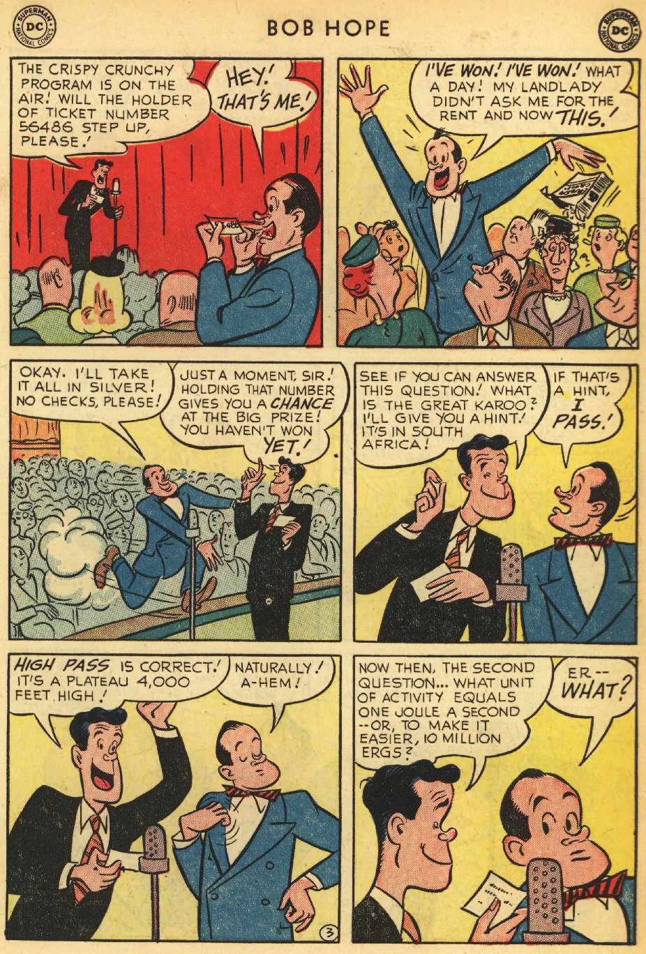 Read online The Adventures of Bob Hope comic -  Issue #17 - 5