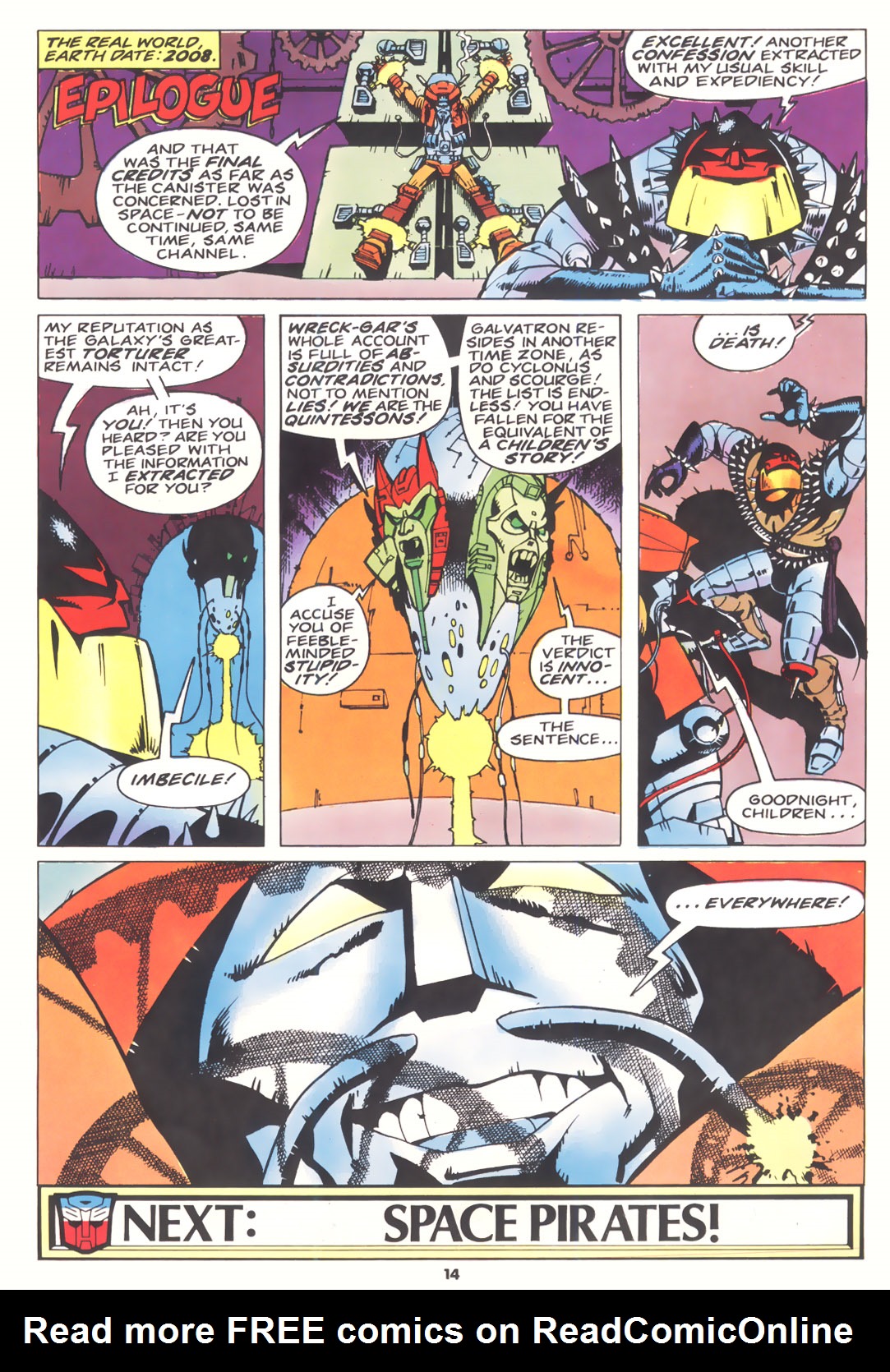 Read online The Transformers (UK) comic -  Issue #181 - 14