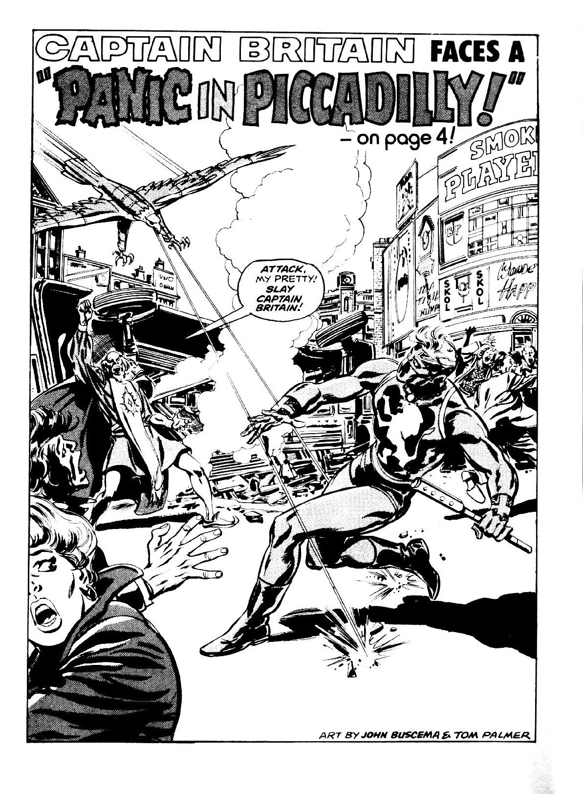 Read online Captain Britain Summer Special comic -  Issue #1 - 2