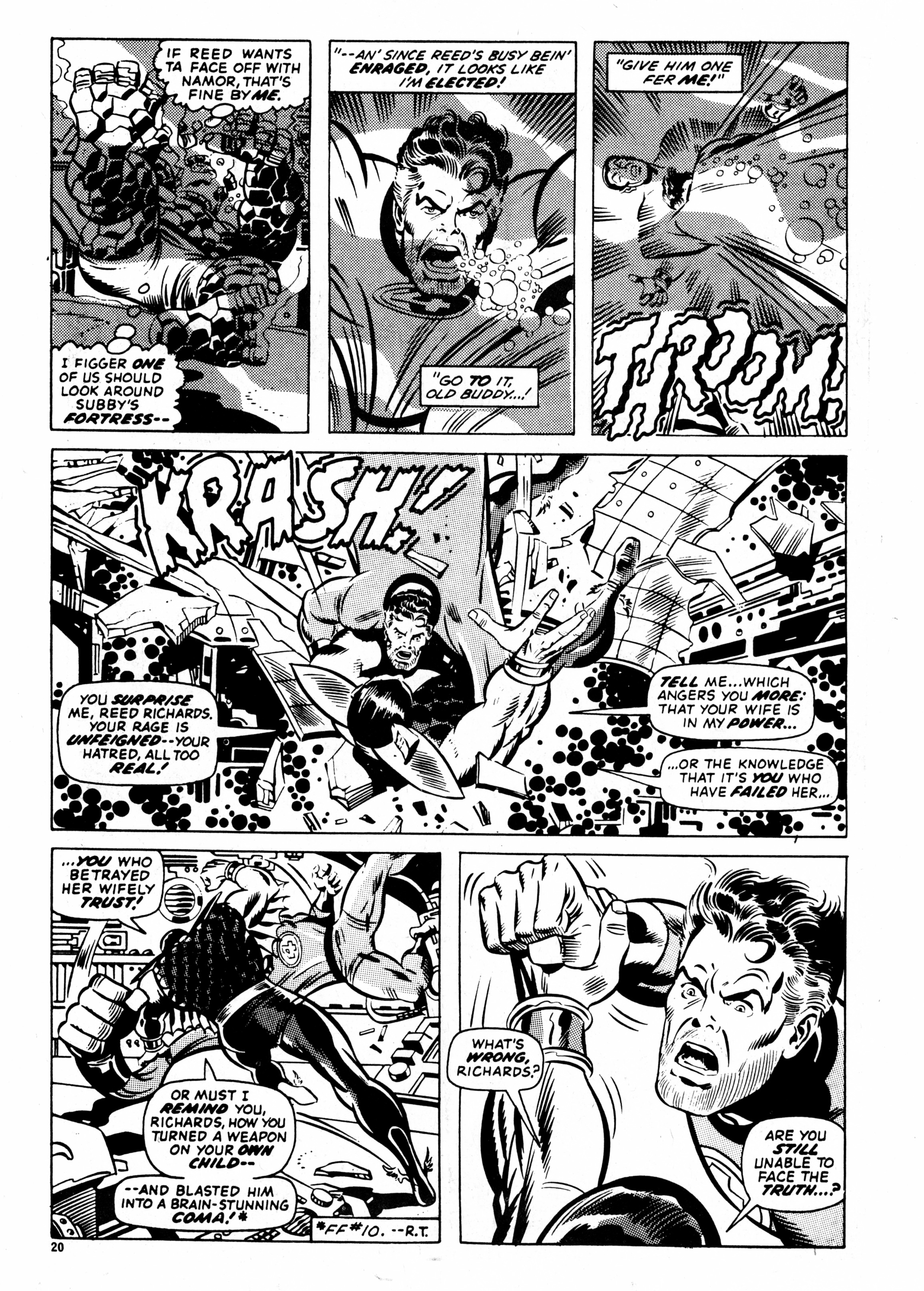 Read online Fantastic Four (1982) comic -  Issue #15 - 20