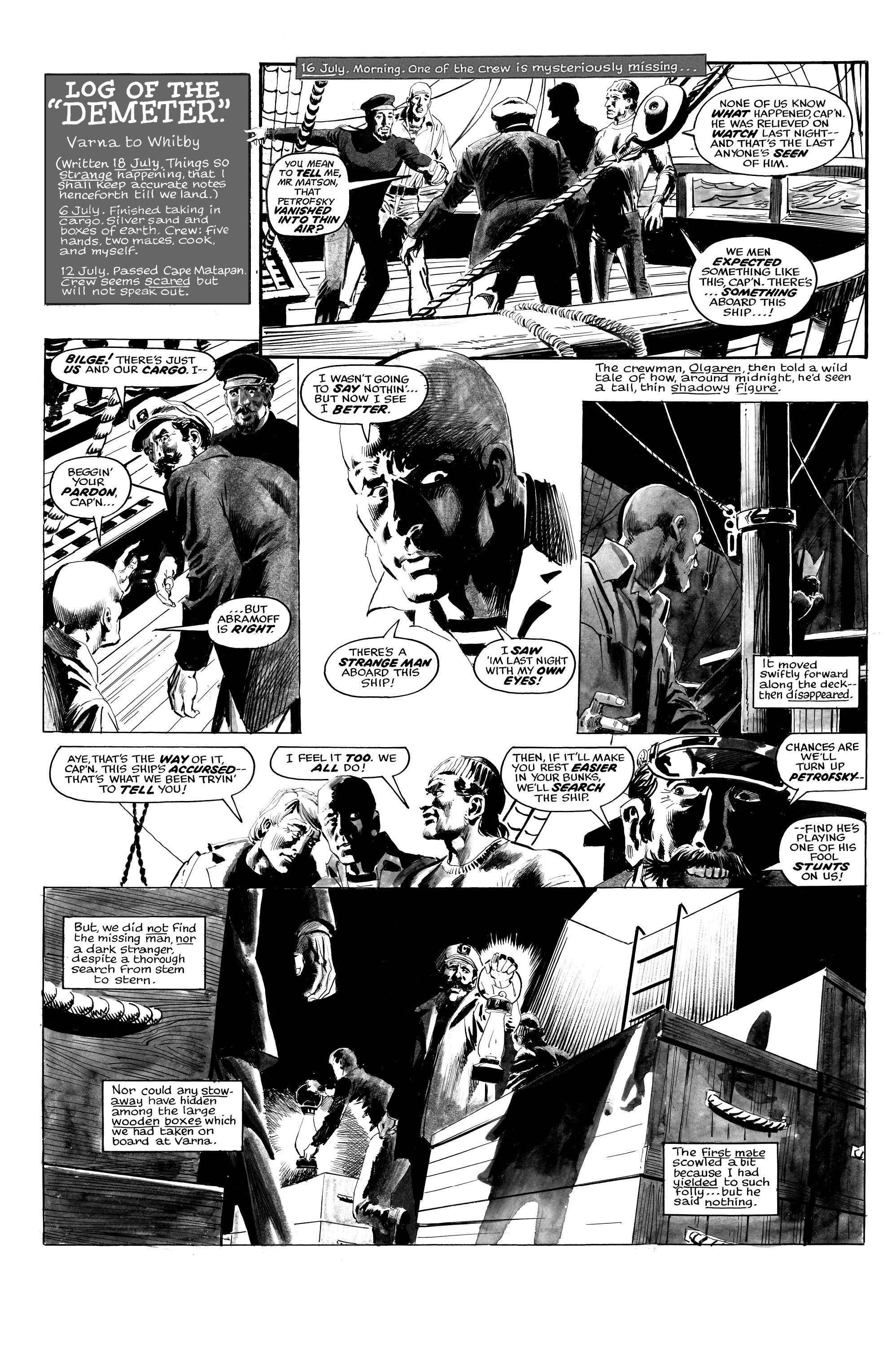 Read online Tomb of Dracula (1972) comic -  Issue # _The Complete Collection 3 (Part 4) - 51