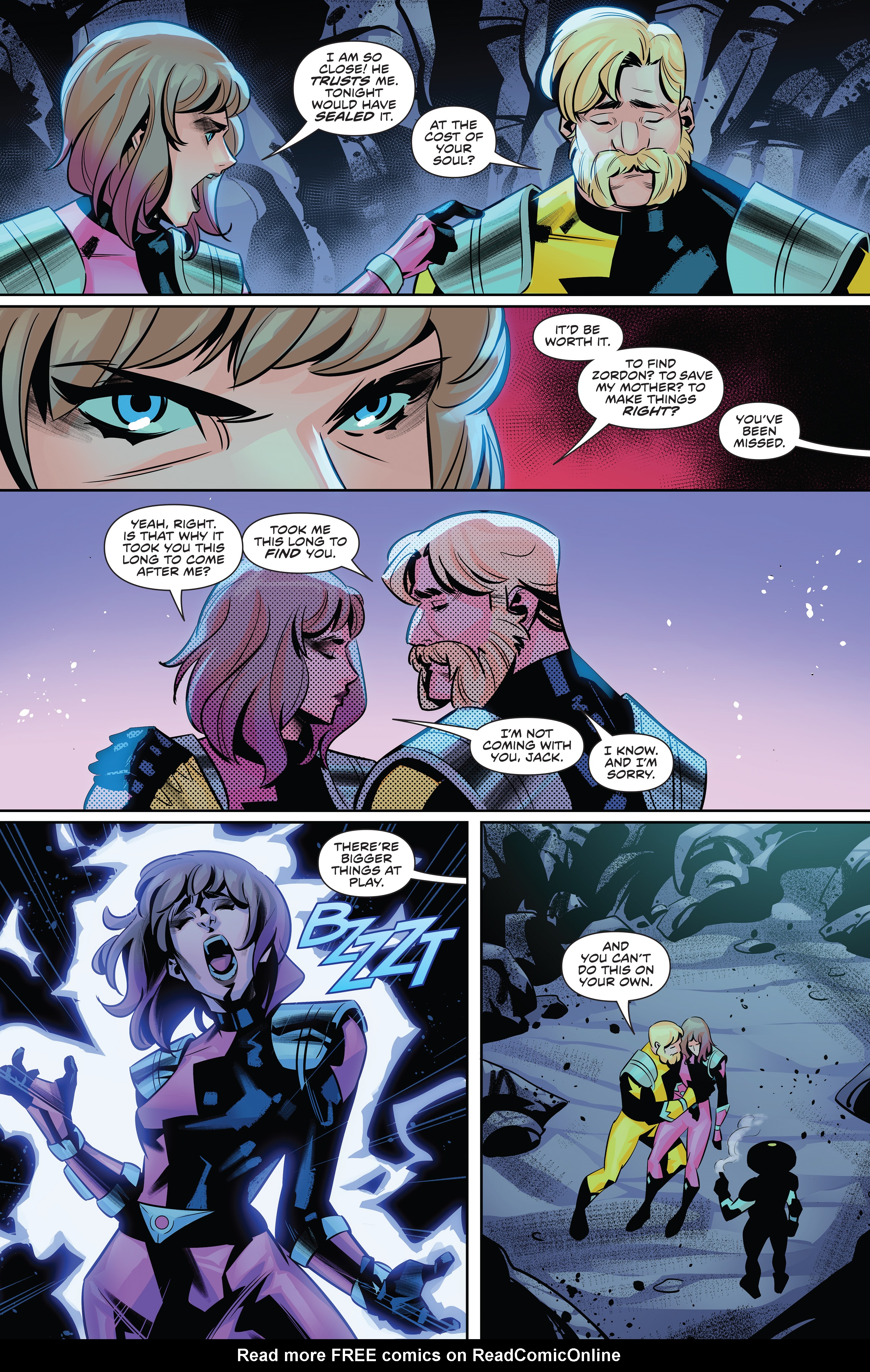 Read online Power Rangers Unlimited comic -  Issue # HyperForce - 9