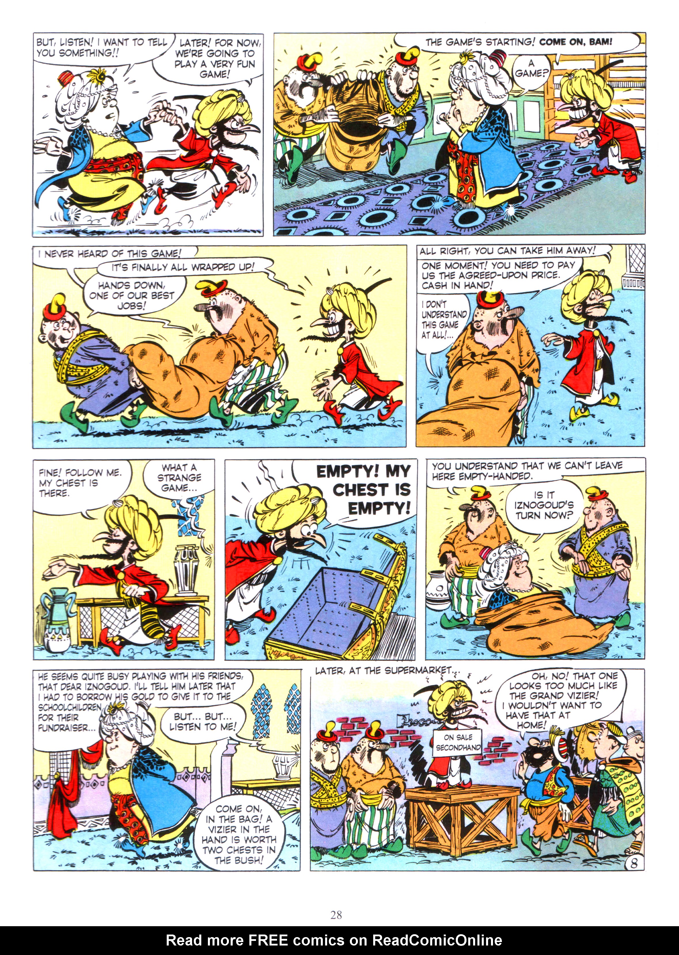 Read online Iznogoud comic -  Issue #9 - 27
