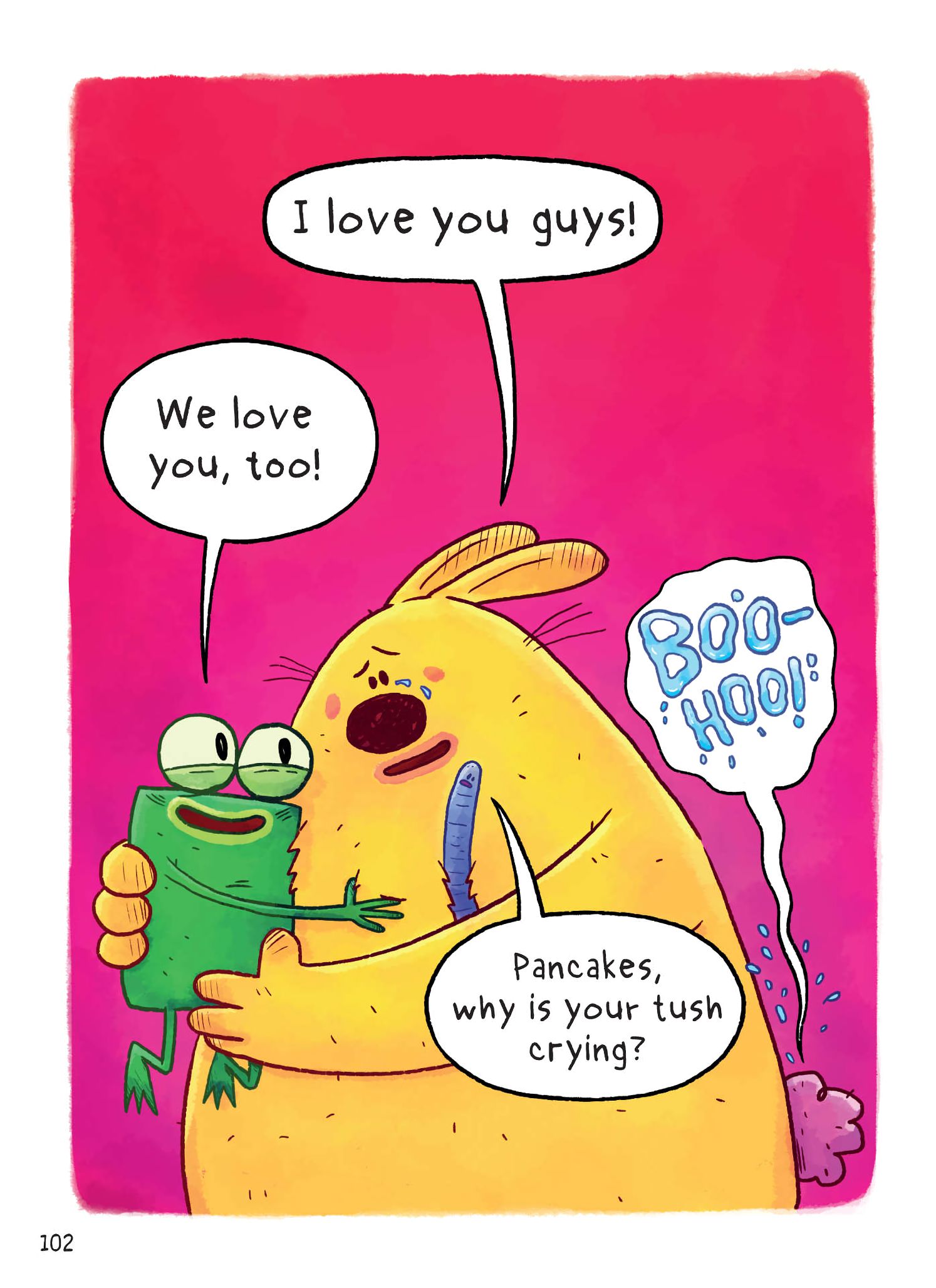 Read online Blue, Barry & Pancakes comic -  Issue # TPB 2 - 104