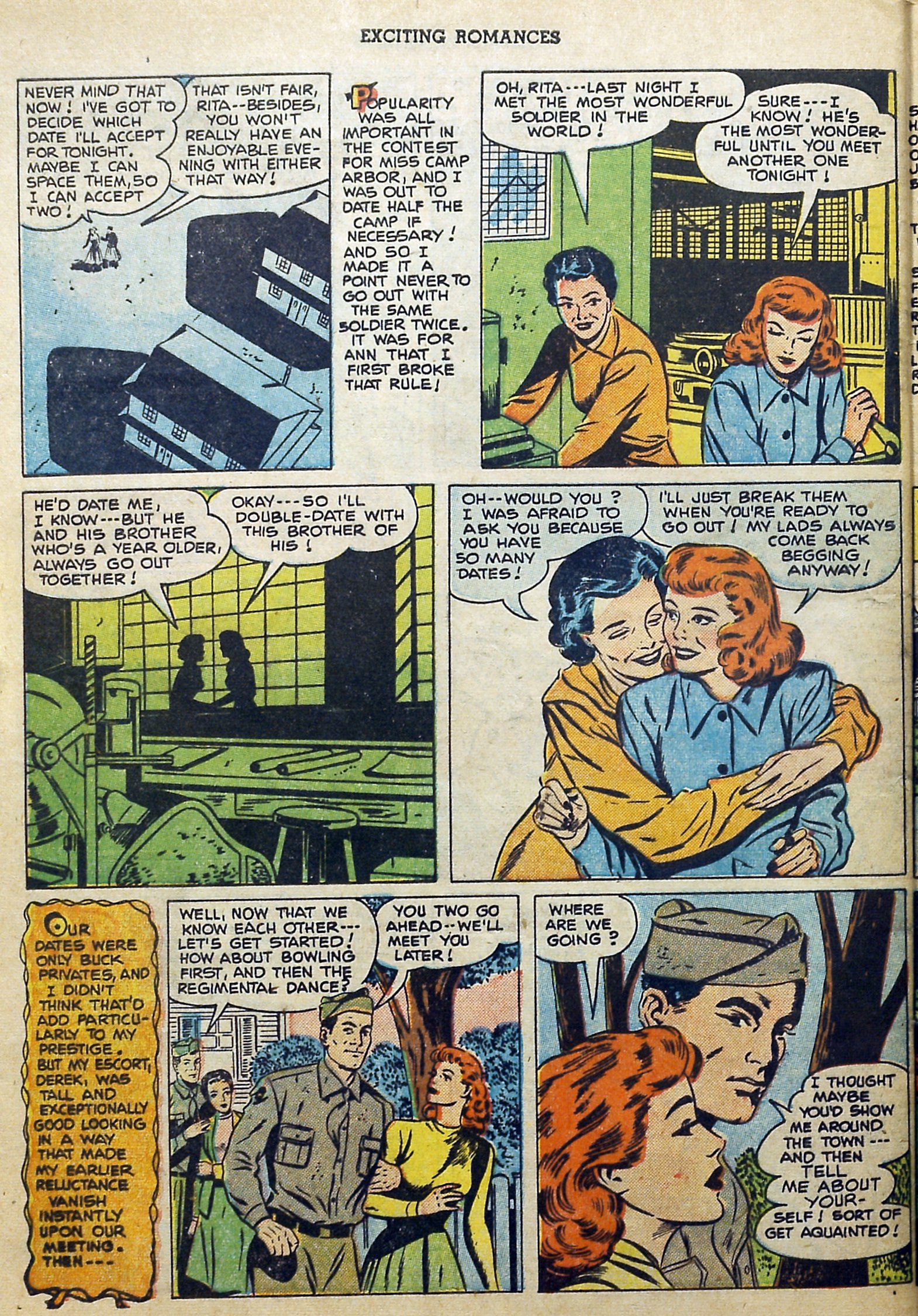 Read online Exciting Romances comic -  Issue #5 - 28