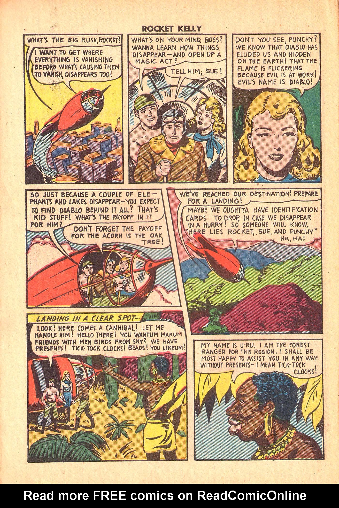 Read online Rocket Kelly (1944) comic -  Issue # Full - 30