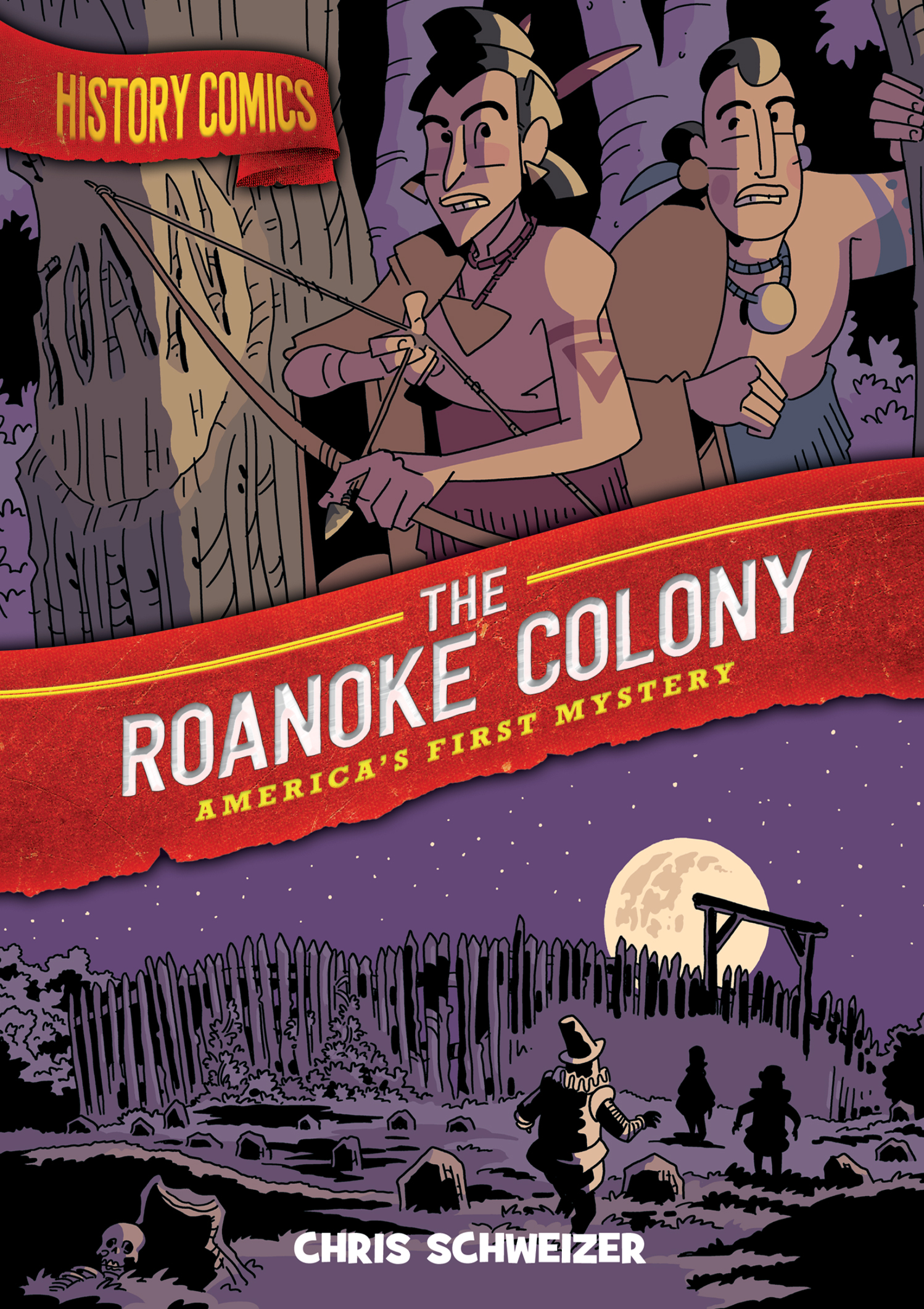 Read online History Comics comic -  Issue # The Roanoke Colony - Americas First Mystery - 1