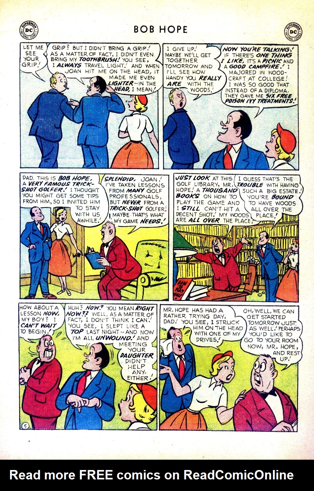 Read online The Adventures of Bob Hope comic -  Issue #41 - 7