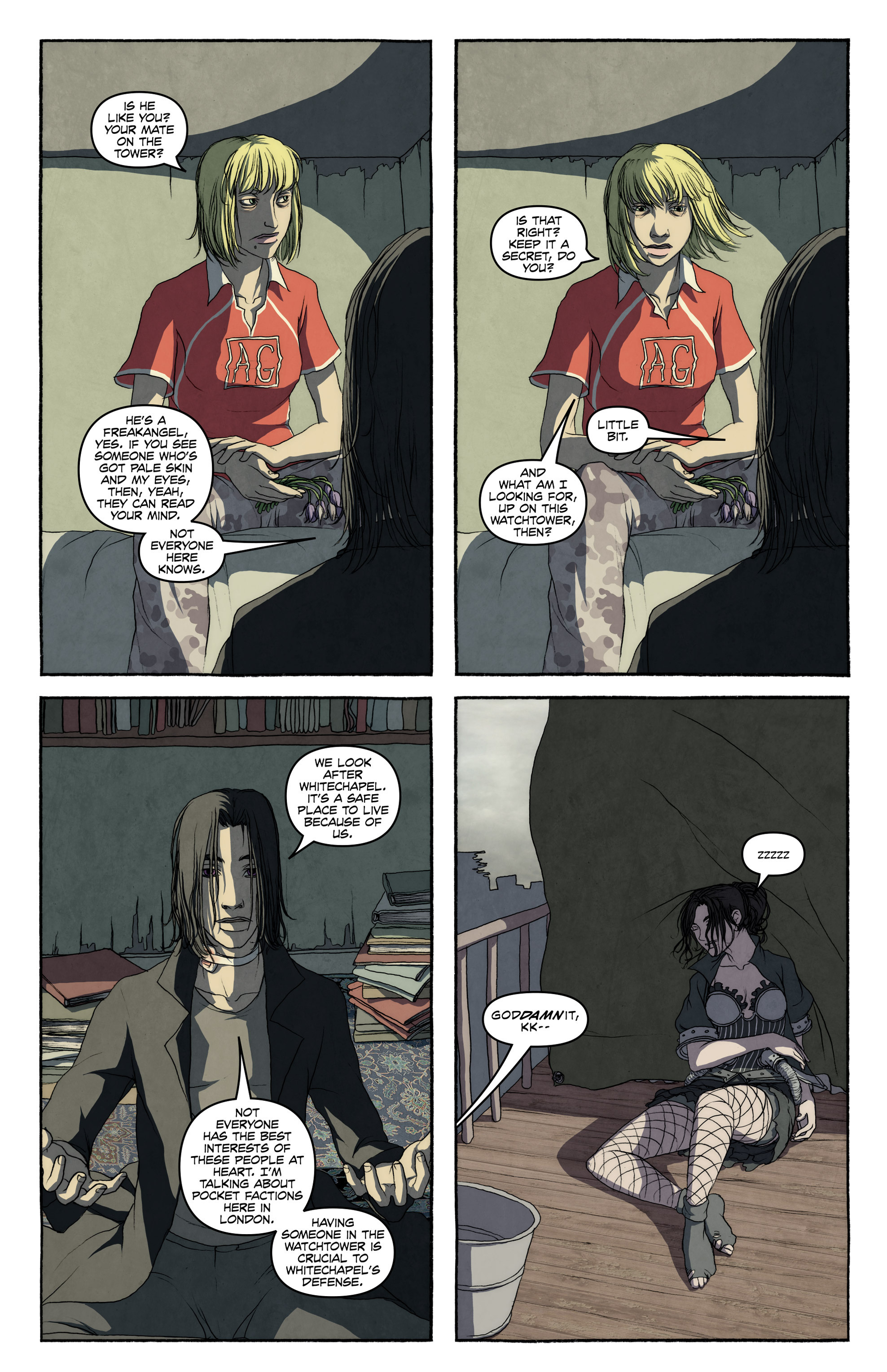 Read online FreakAngels comic -  Issue #1 - 82