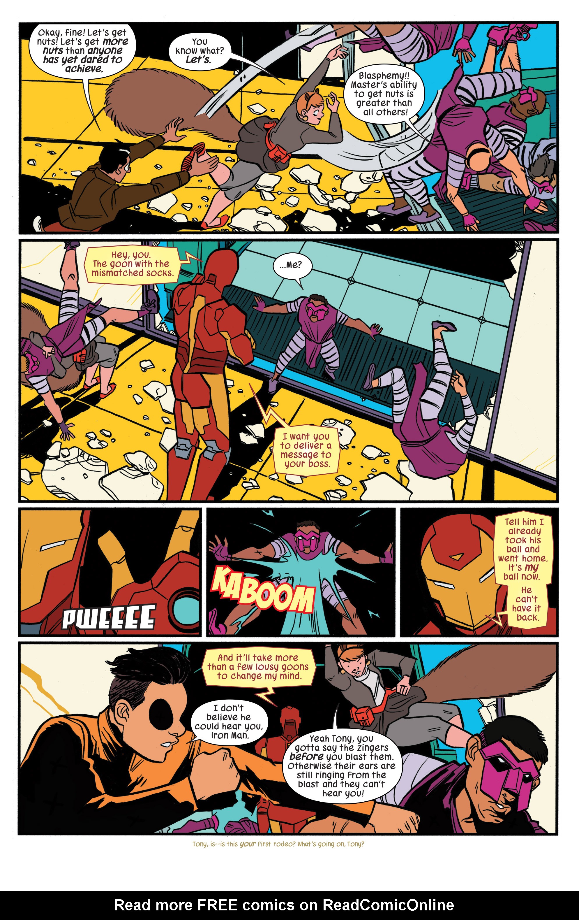 Read online The Unbeatable Squirrel Girl Beats Up the Marvel Universe comic -  Issue # TPB - 20