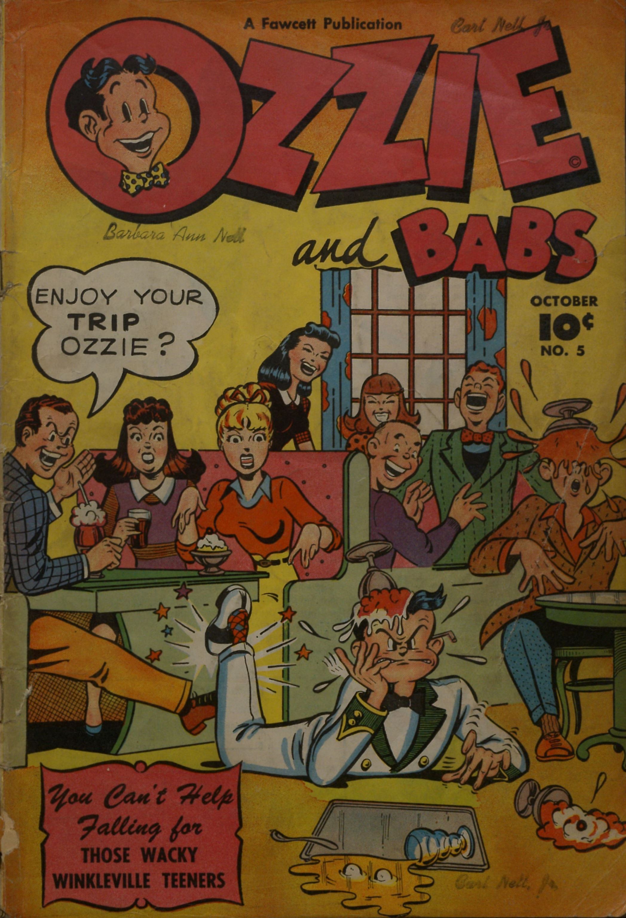 Read online Ozzie And Babs comic -  Issue #5 - 1