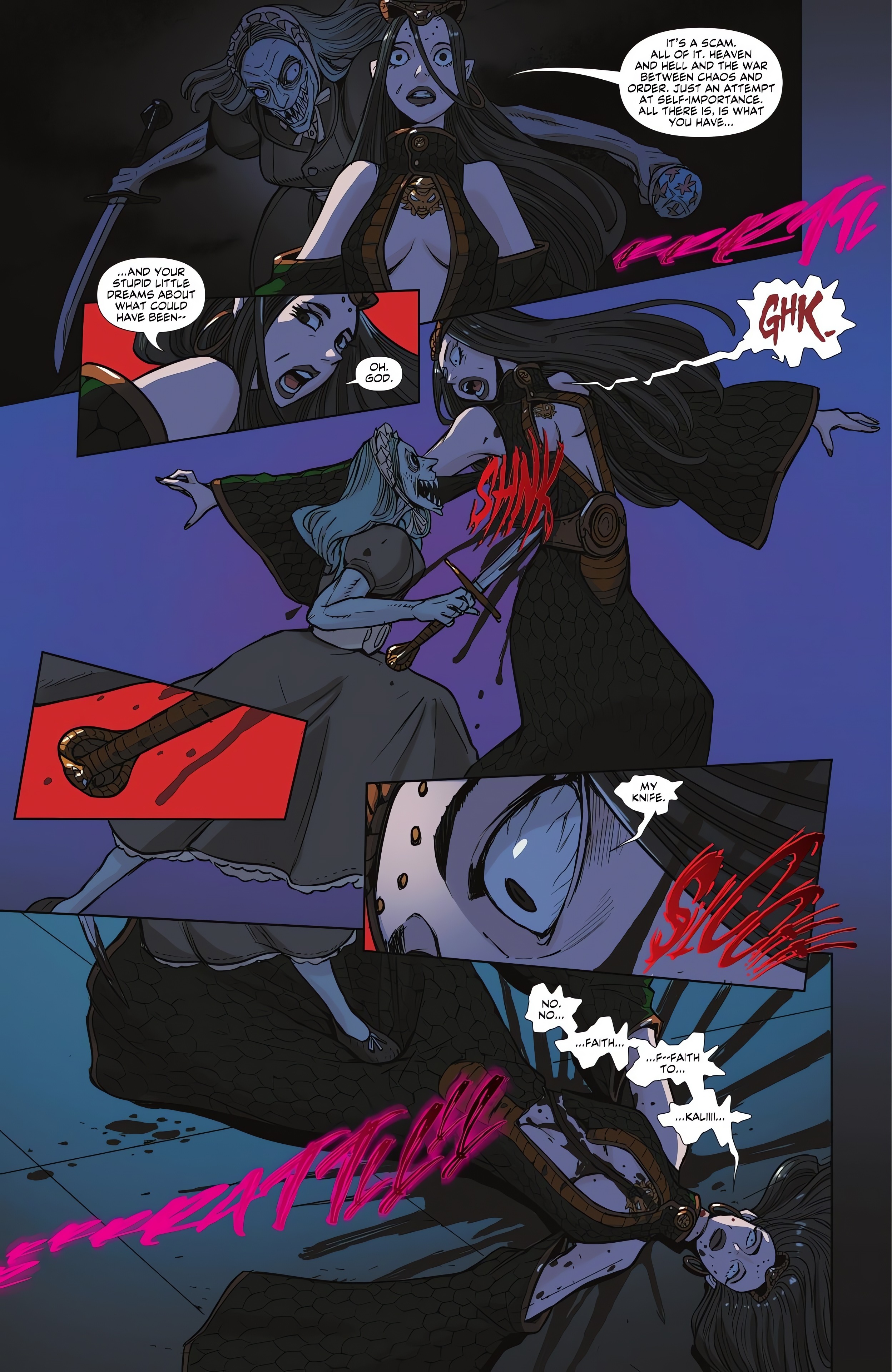 Read online Knight Terrors: Angel Breaker comic -  Issue #1 - 19