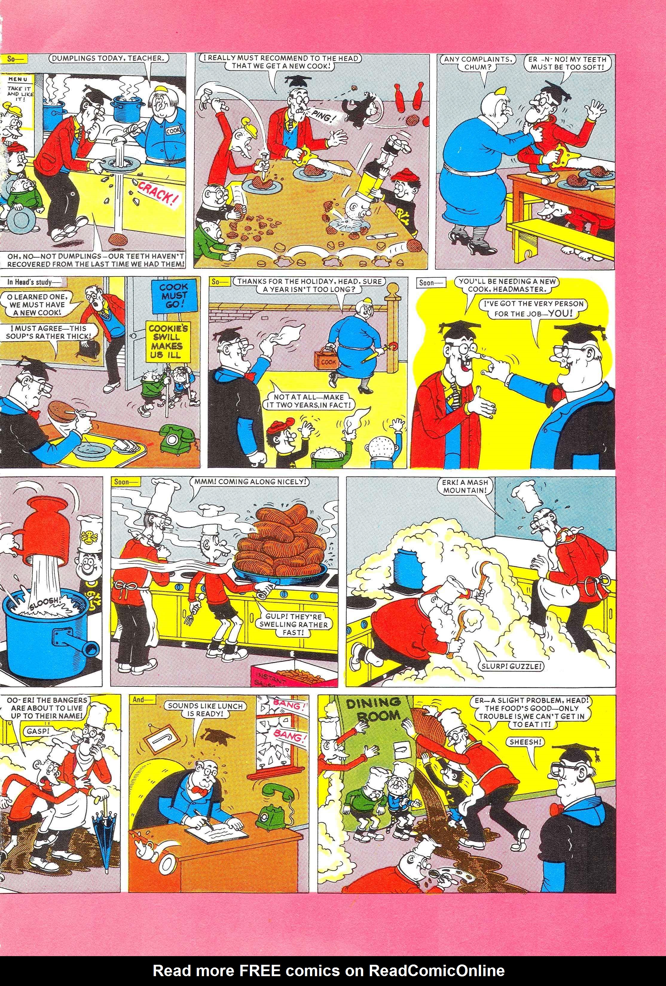 Read online Bash Street Kids comic -  Issue #1989 - 31