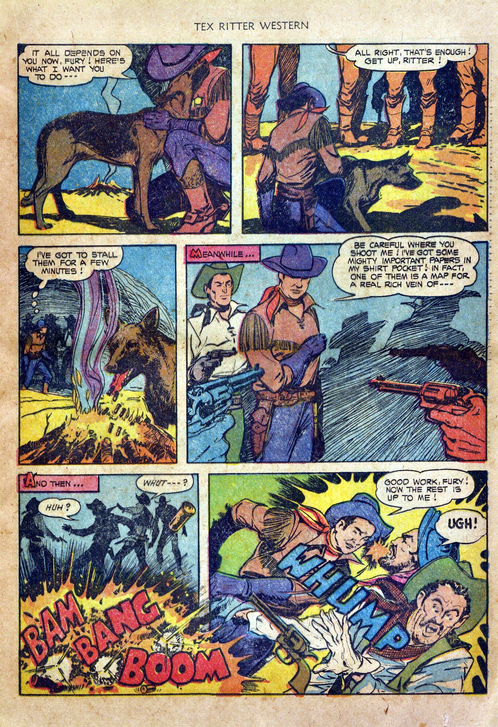 Read online Tex Ritter Western comic -  Issue #20 - 13