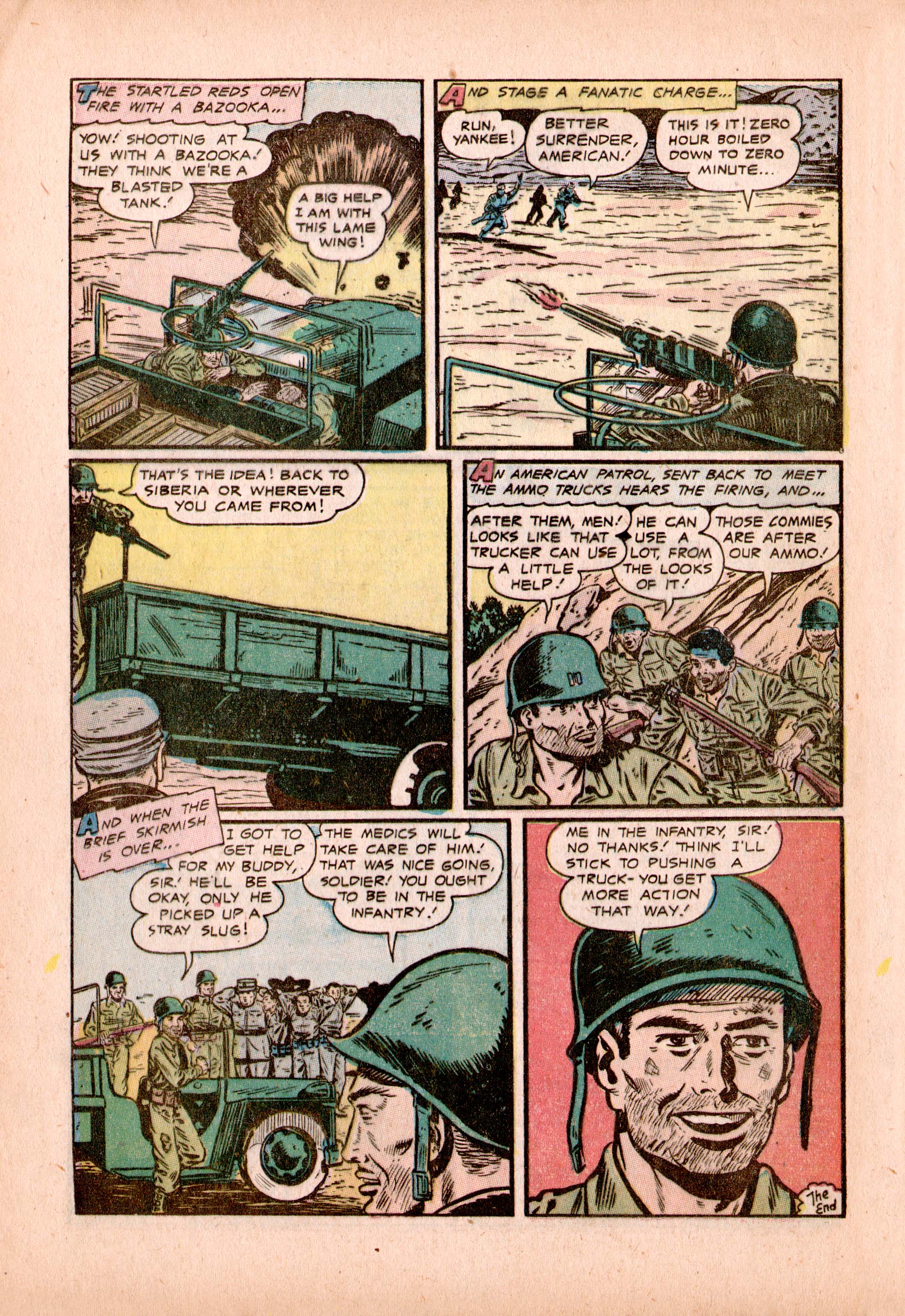Read online Men in Action (1957) comic -  Issue #5 - 26