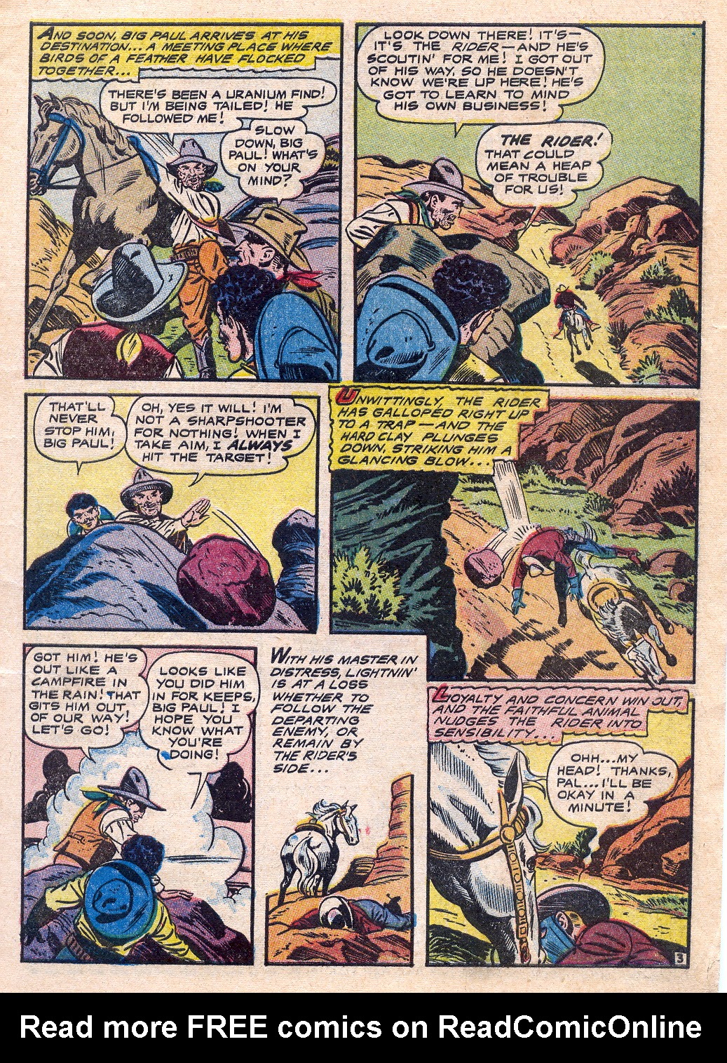 Read online The Rider comic -  Issue #3 - 5
