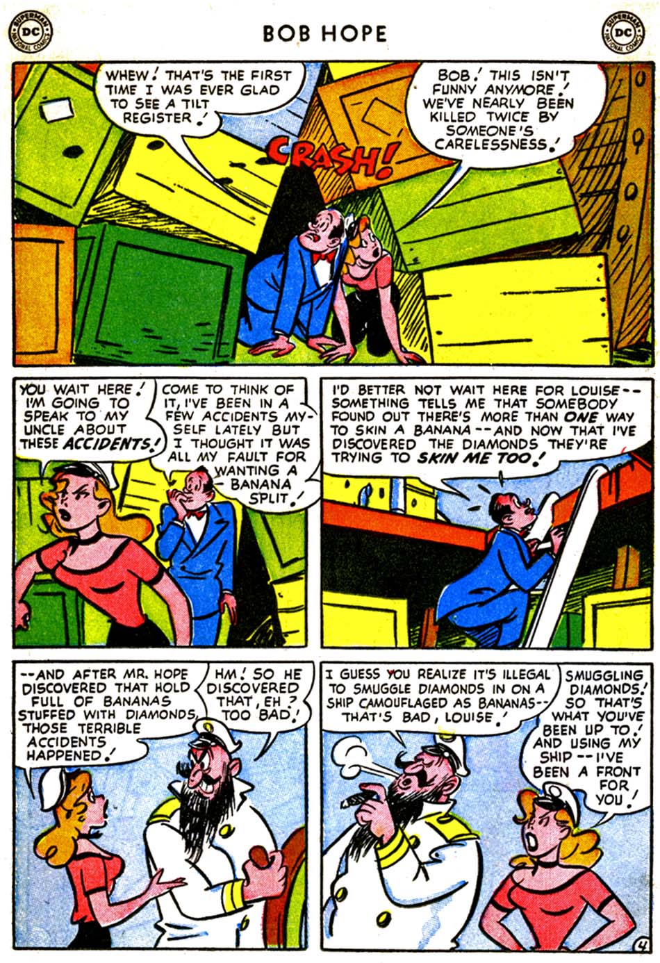 Read online The Adventures of Bob Hope comic -  Issue #25 - 28