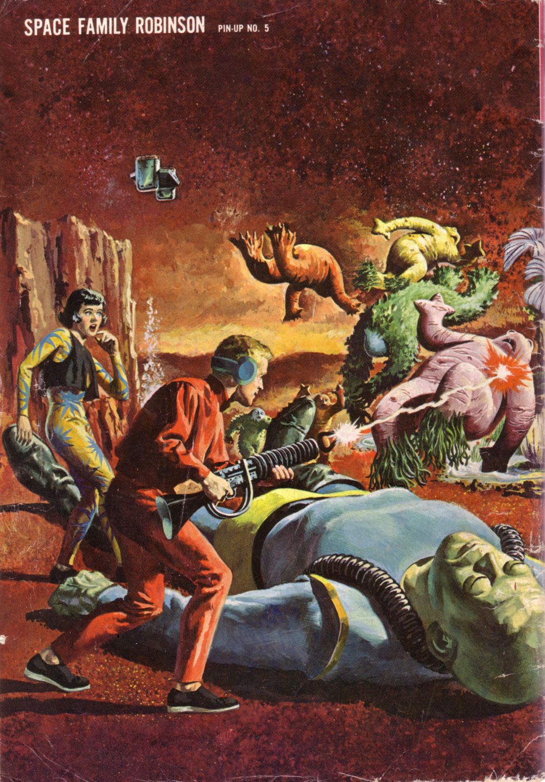 Read online Space Family Robinson comic -  Issue #5 - 36
