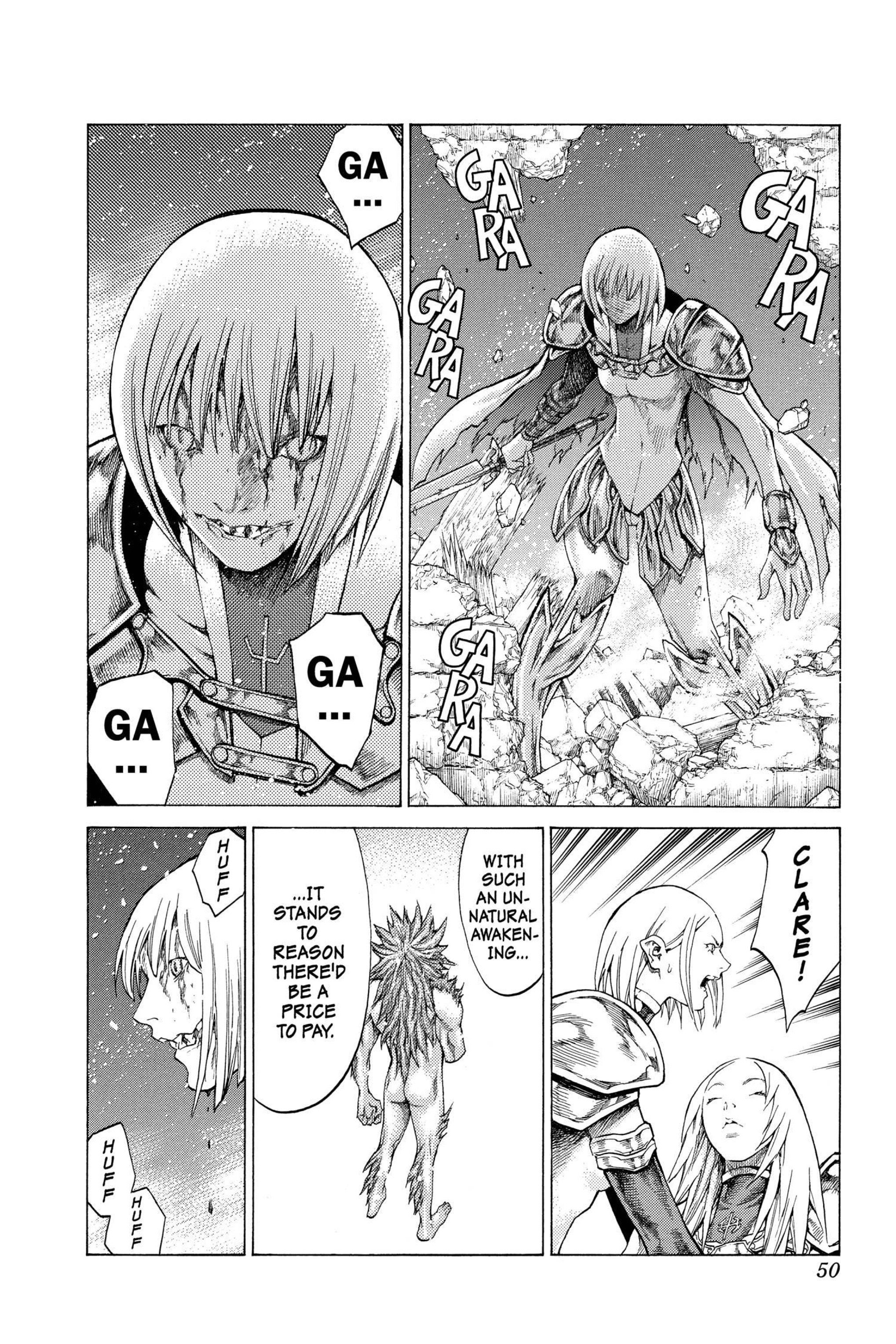 Read online Claymore comic -  Issue #11 - 47